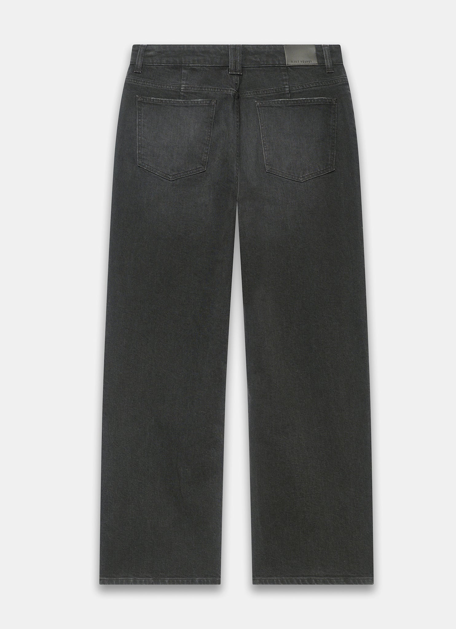 Washed Black 90s Straight Jeans - Image 8