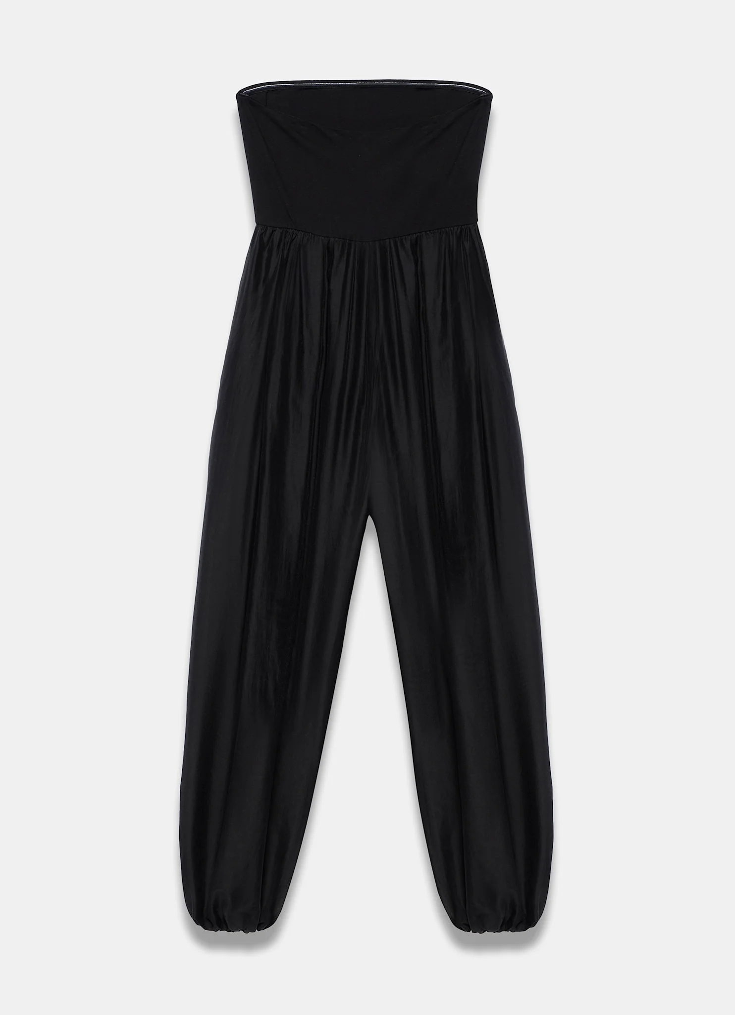 Black Bandeau Balloon Jumpsuit - Image 7