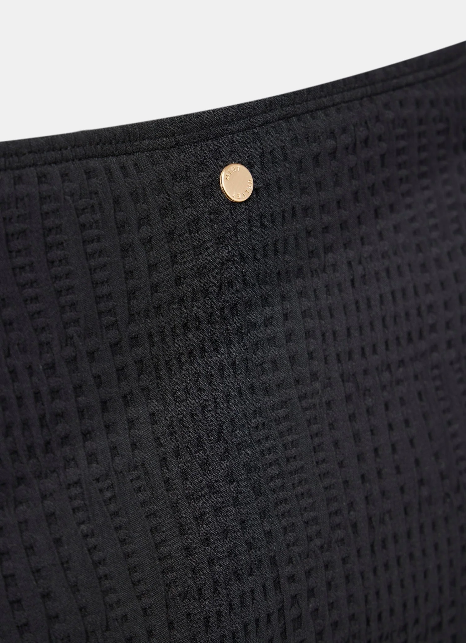 Black Cutout Bikini Bottoms - Image 6