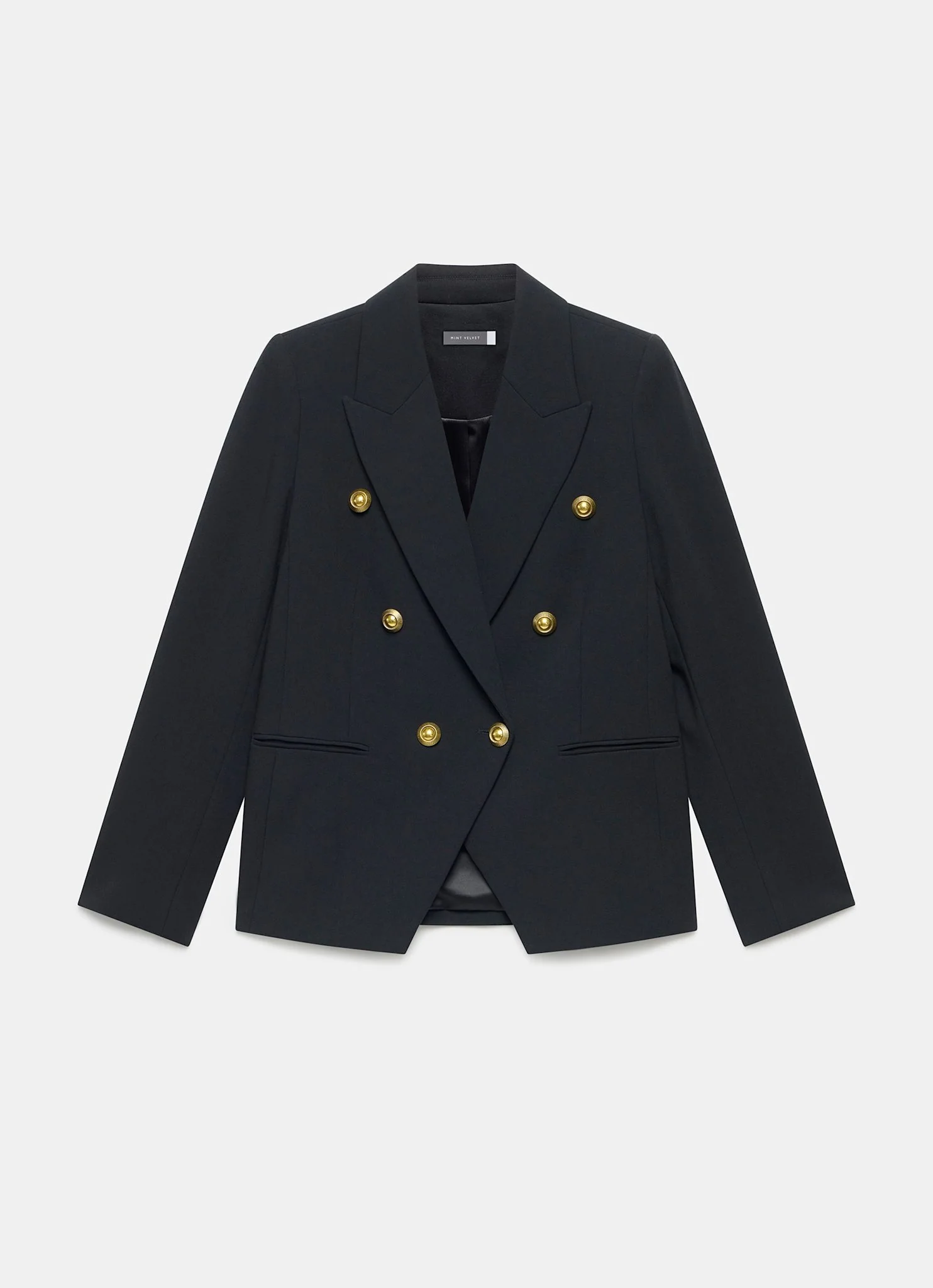 Black Double Breasted Blazer - Image 7