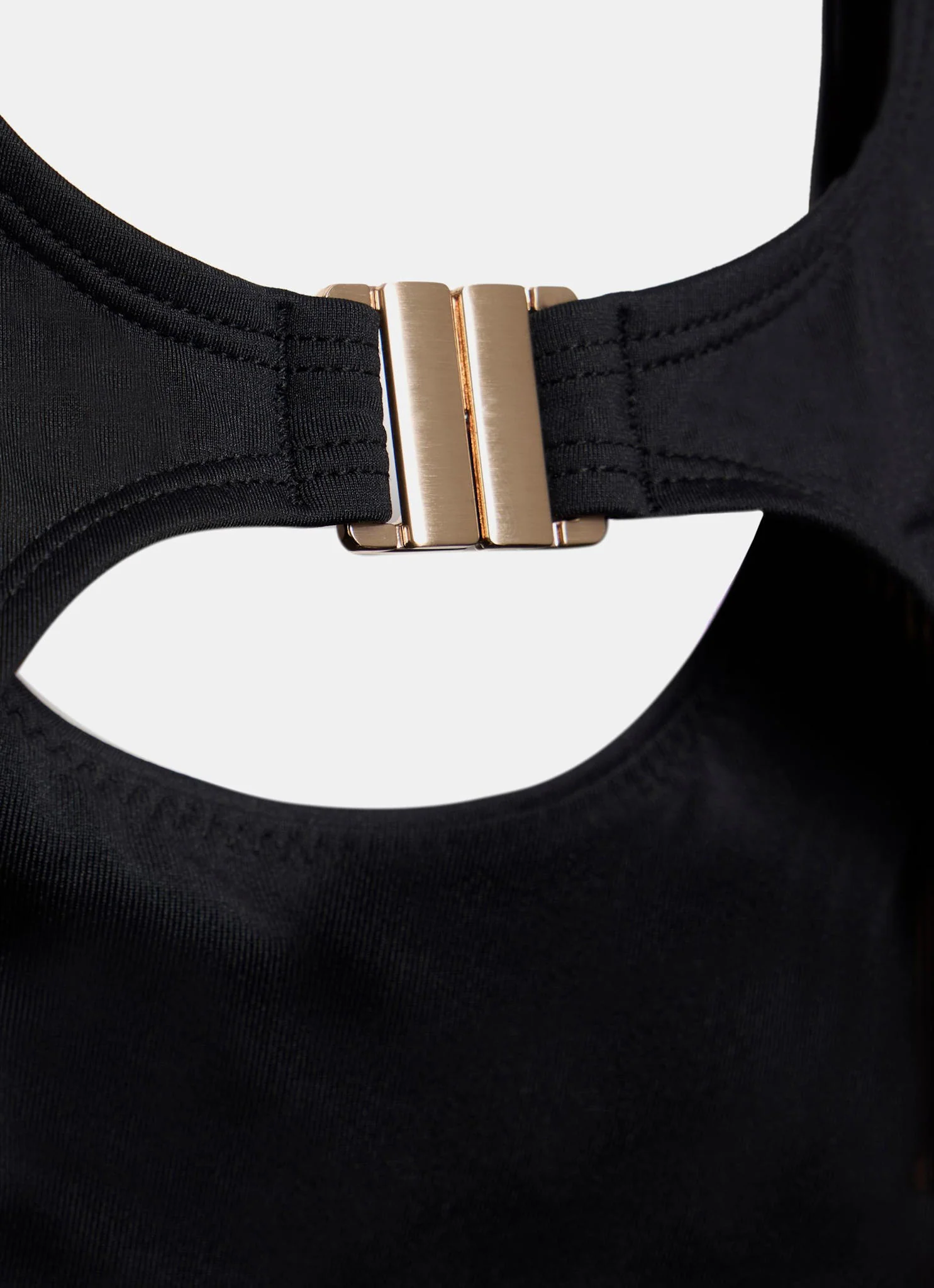 Black High Neck Swimsuit - Image 7