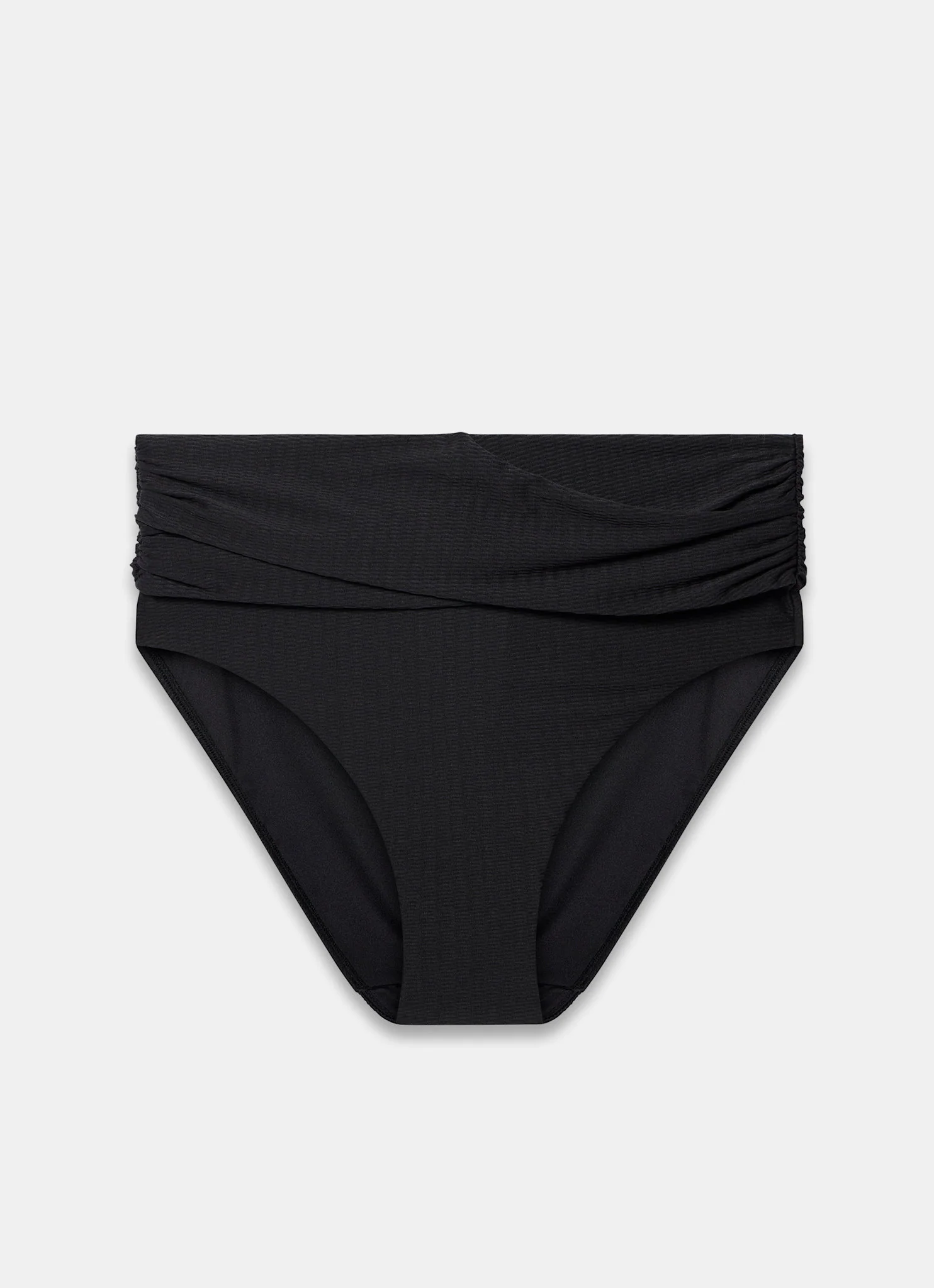 Black High Waist Bikini Bottom - Image 7