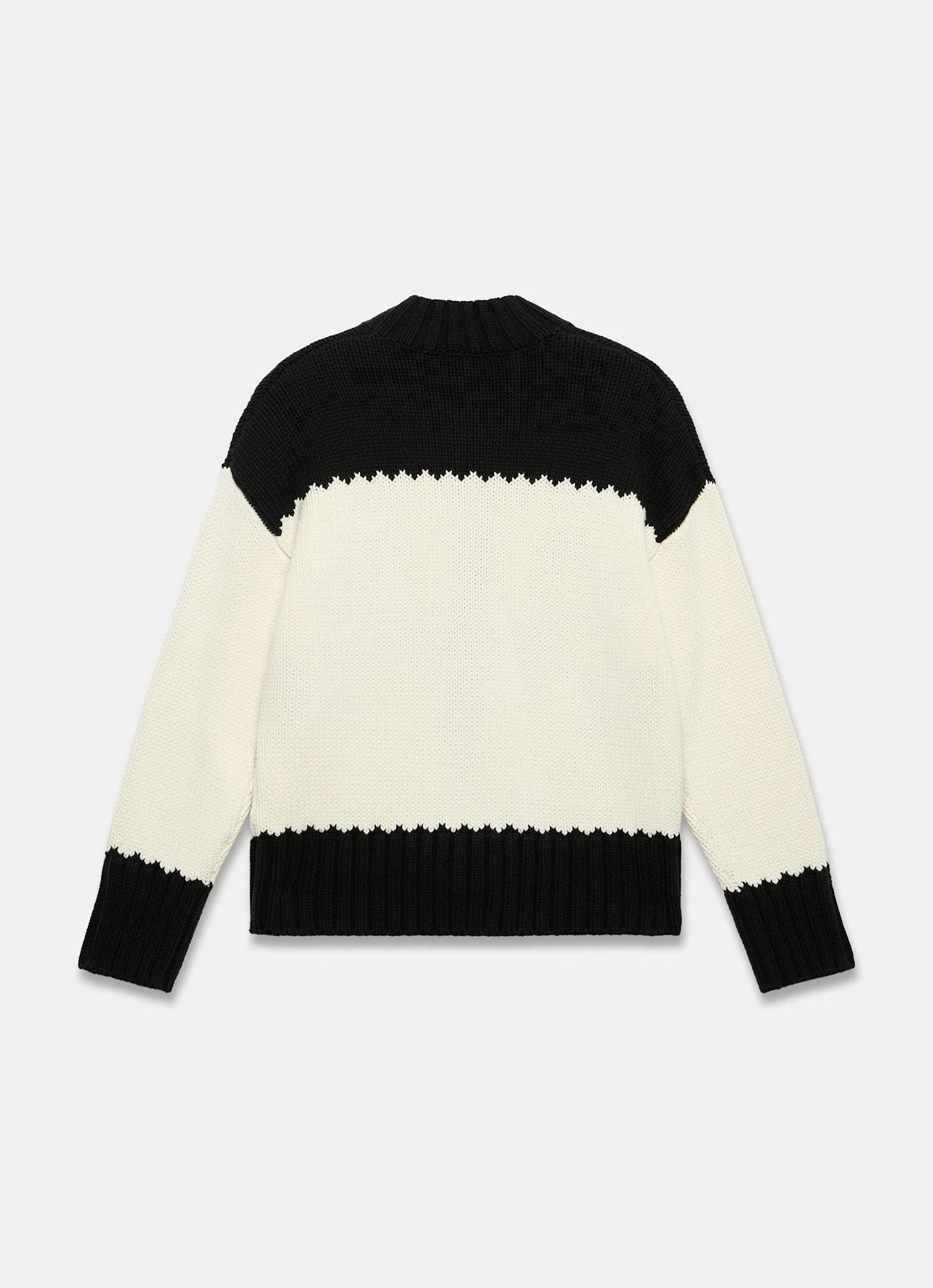 Black Cotton Blend Horse Cardigan - Image 8