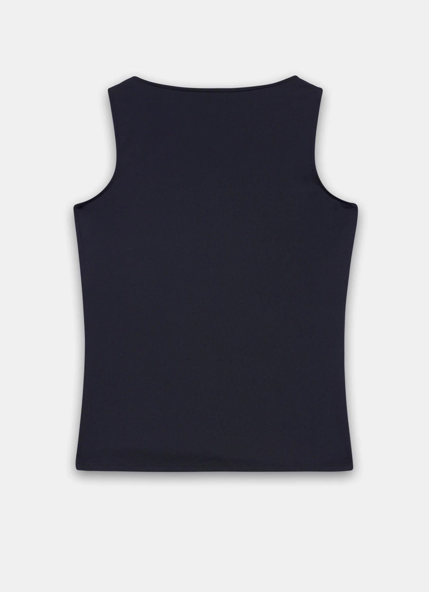 Black Layering Scoop Neck Vest - Image 8