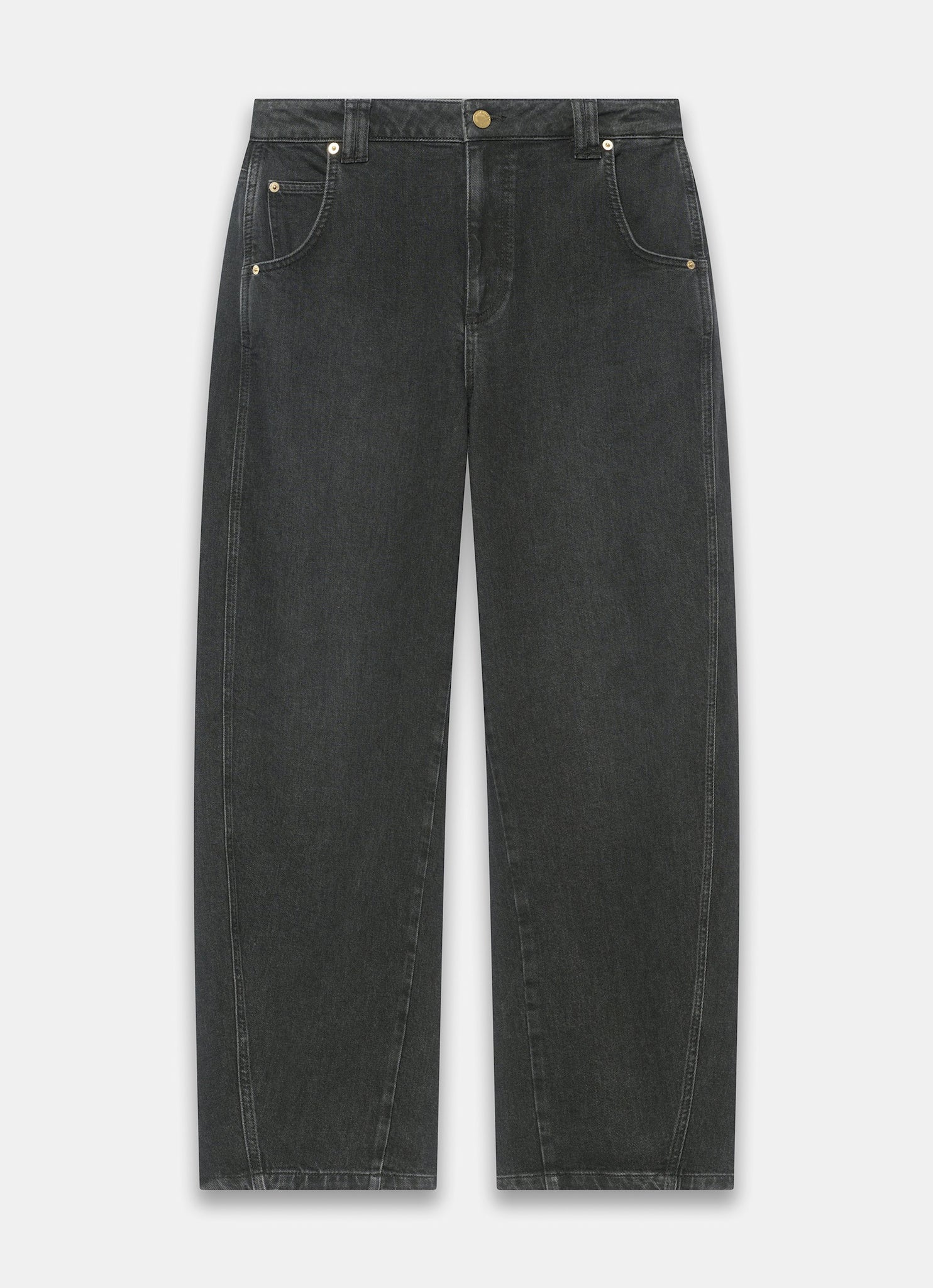 Washed Black Ultimate Barrel Jeans - Image 7