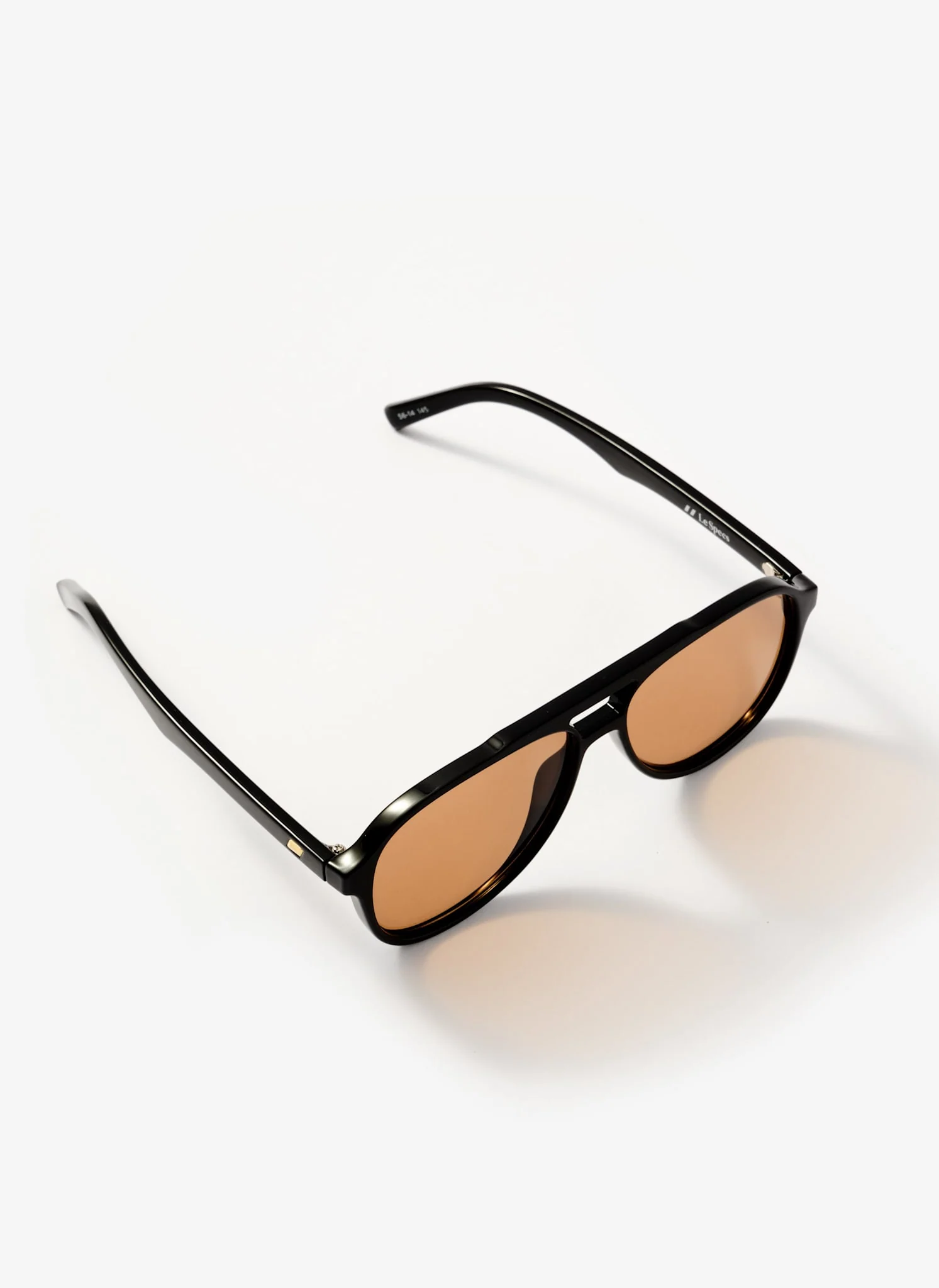 Le Specs Tragic Magic Black Aviator Sunglasses - Image 4
