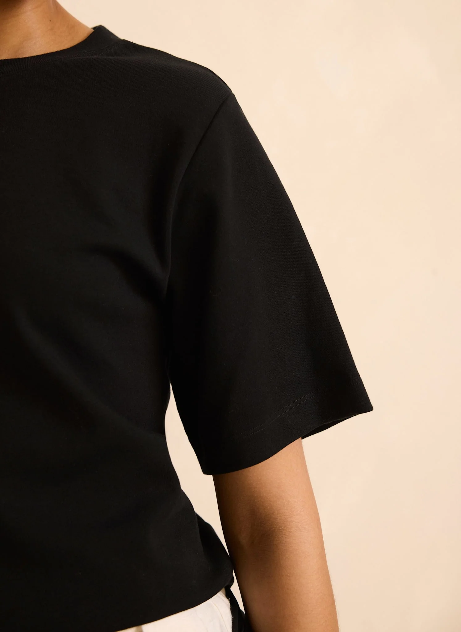 Black Ultimate Cotton T-Shirt - Image 5
