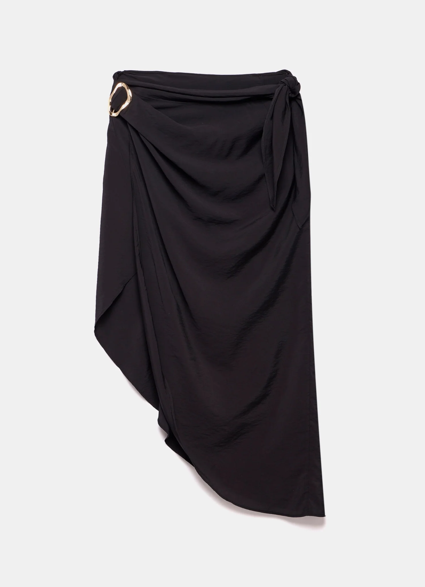 Black Gold Trim Sarong - Image 7