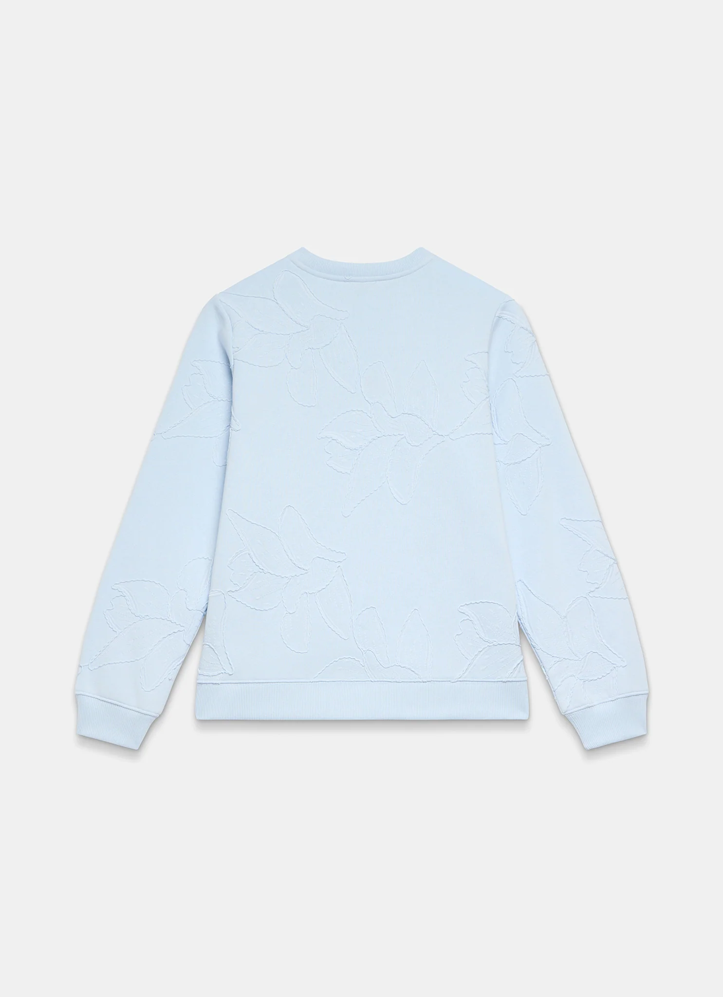 Blue Embroidered Sweatshirt - Image 7