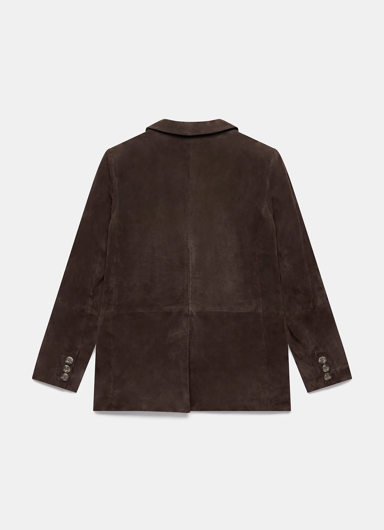 Brown Suede Blazer - Image 8