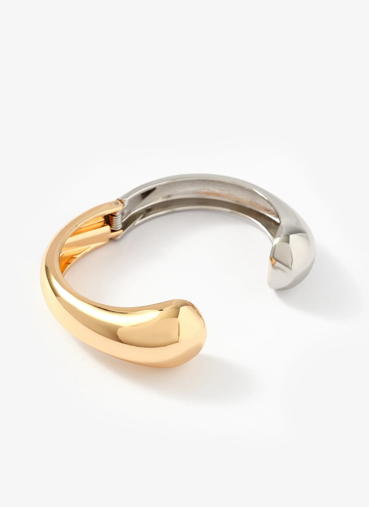 Mixed Metal Clasp Cuff - Image 4