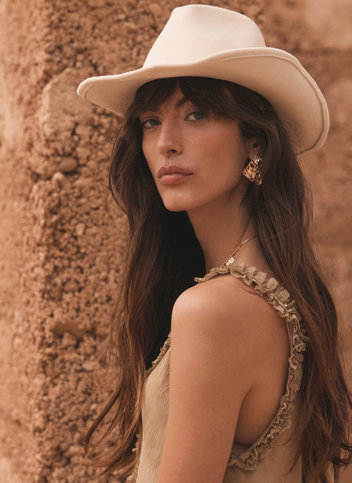 Cream Cowboy Hat