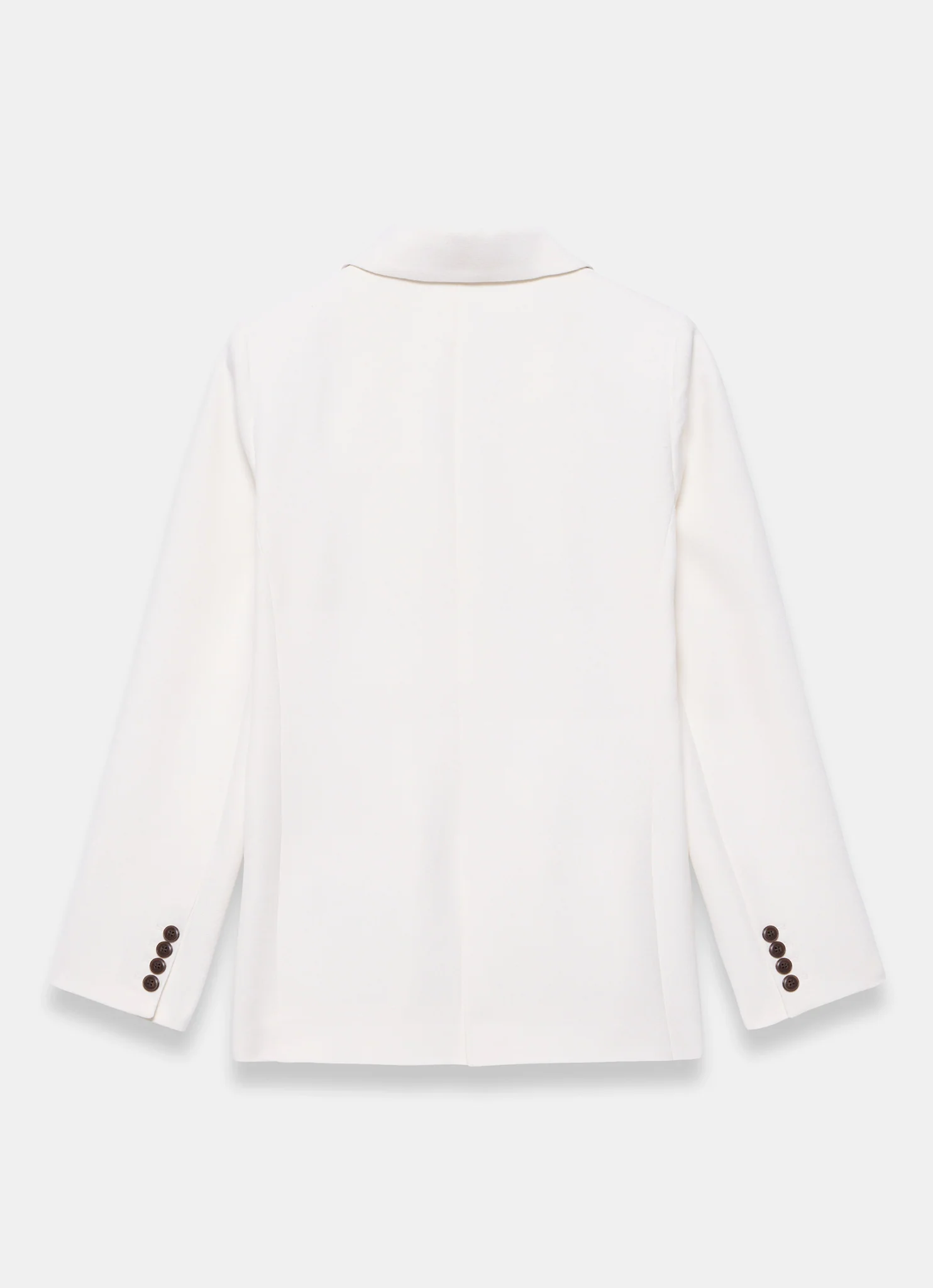 Cream Double Breasted Blazer - Image 8