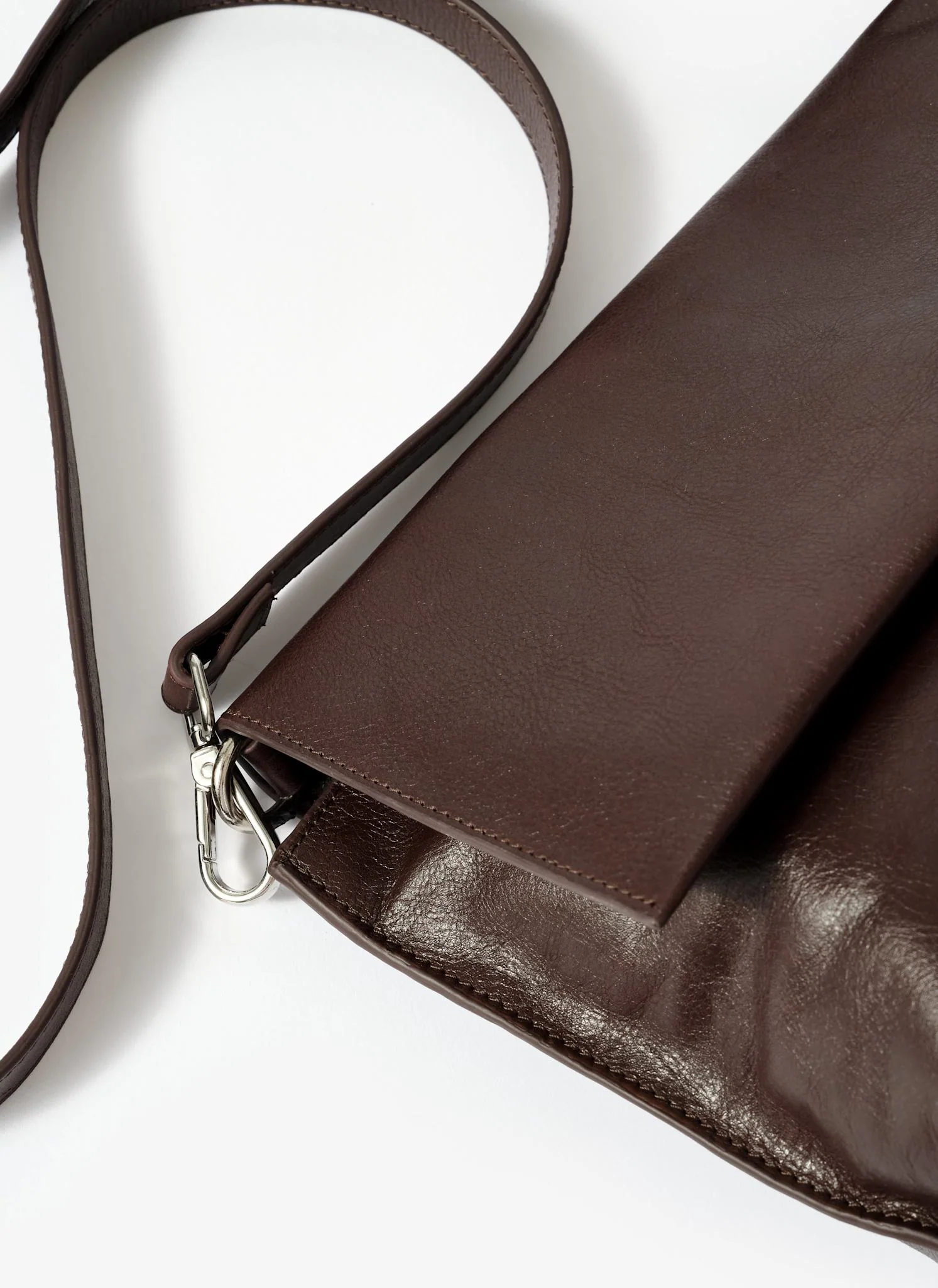 Daisy Burgundy Leather Bag - Image 3