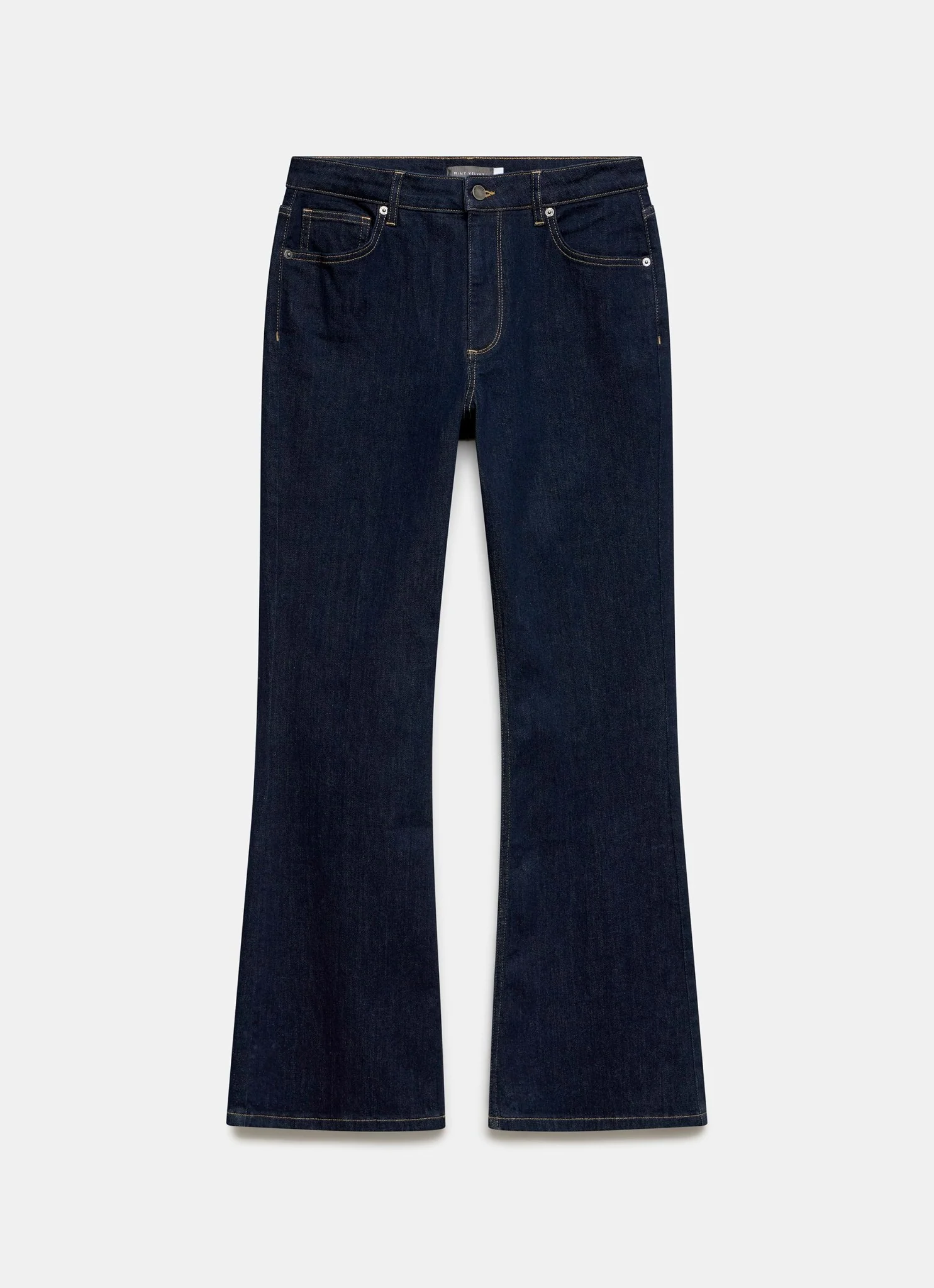 Indigo Sculpting Flare Jeans - Image 7