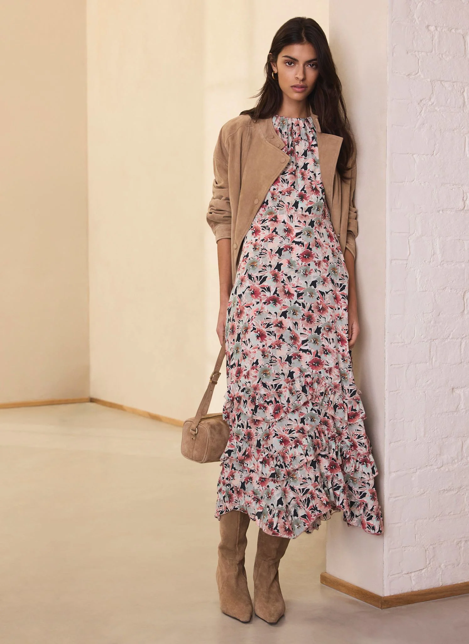 Floral Print Maxi Dress - Image 6
