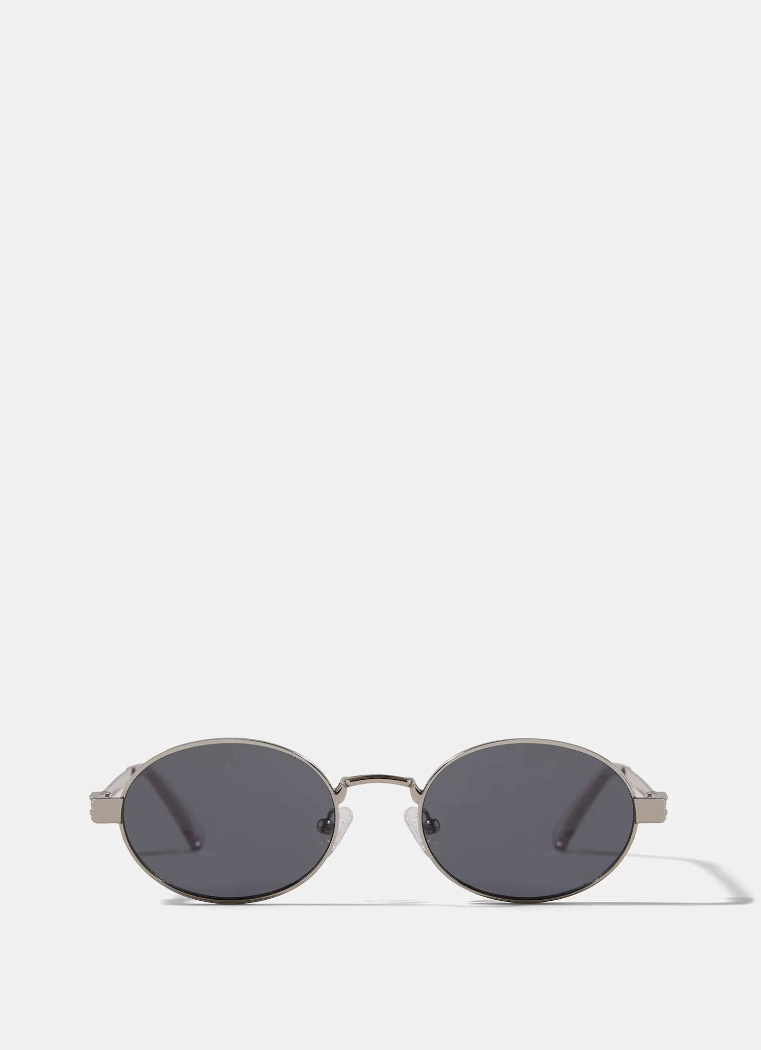 Le Specs Poseidon Deux Silver Tone Metal Sunglasses