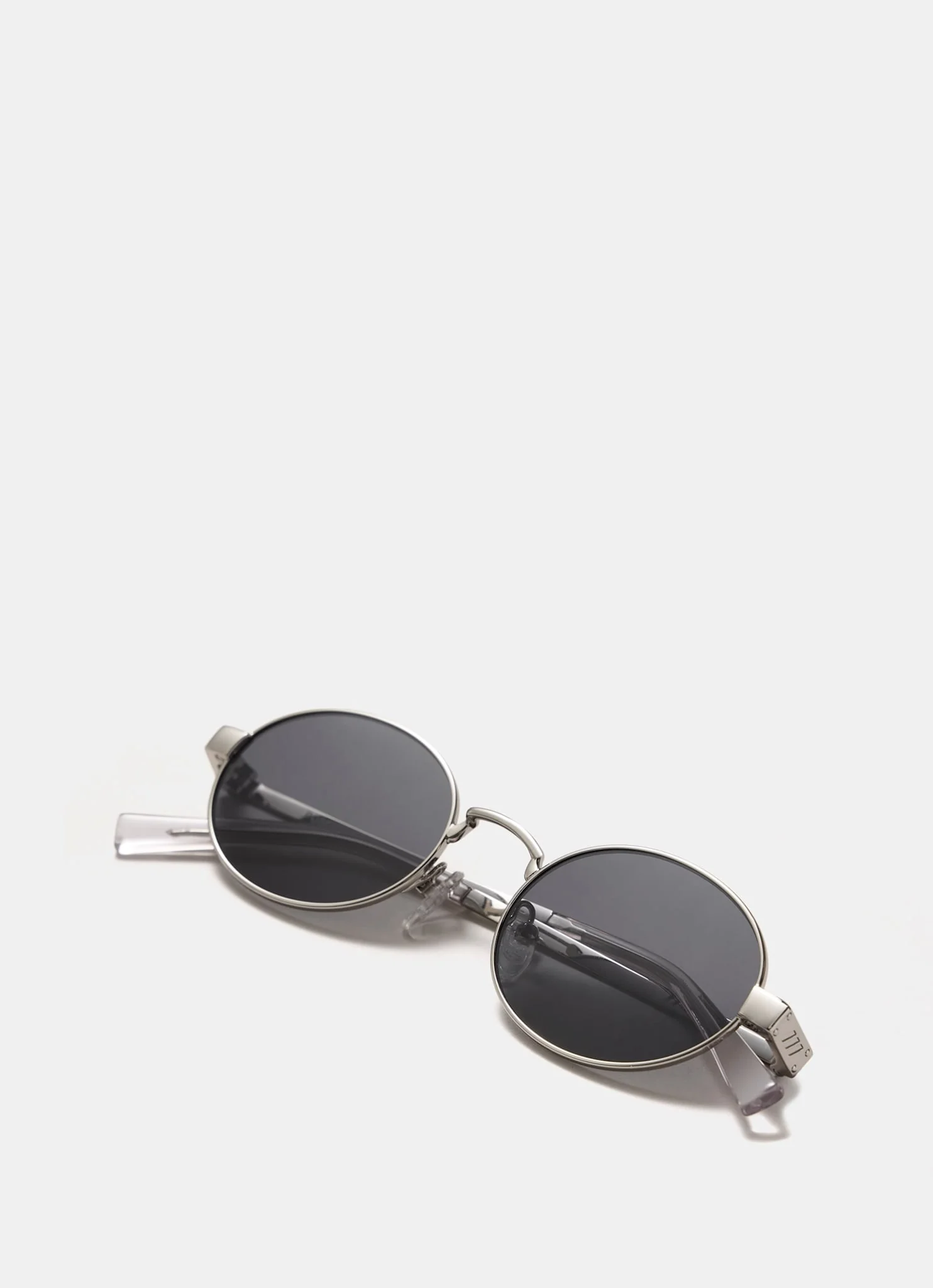 Le Specs Poseidon Deux Silver Tone Metal Sunglasses - Image 5