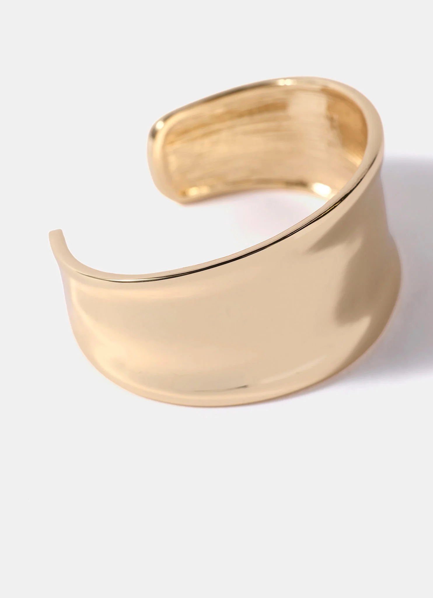 Gold Tone Cuff Bracelet - Image 4
