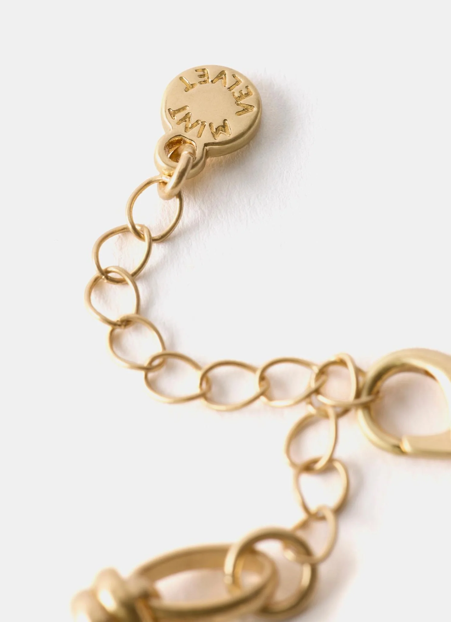 Gold Tone Heart Charm Bracelet - Image 5