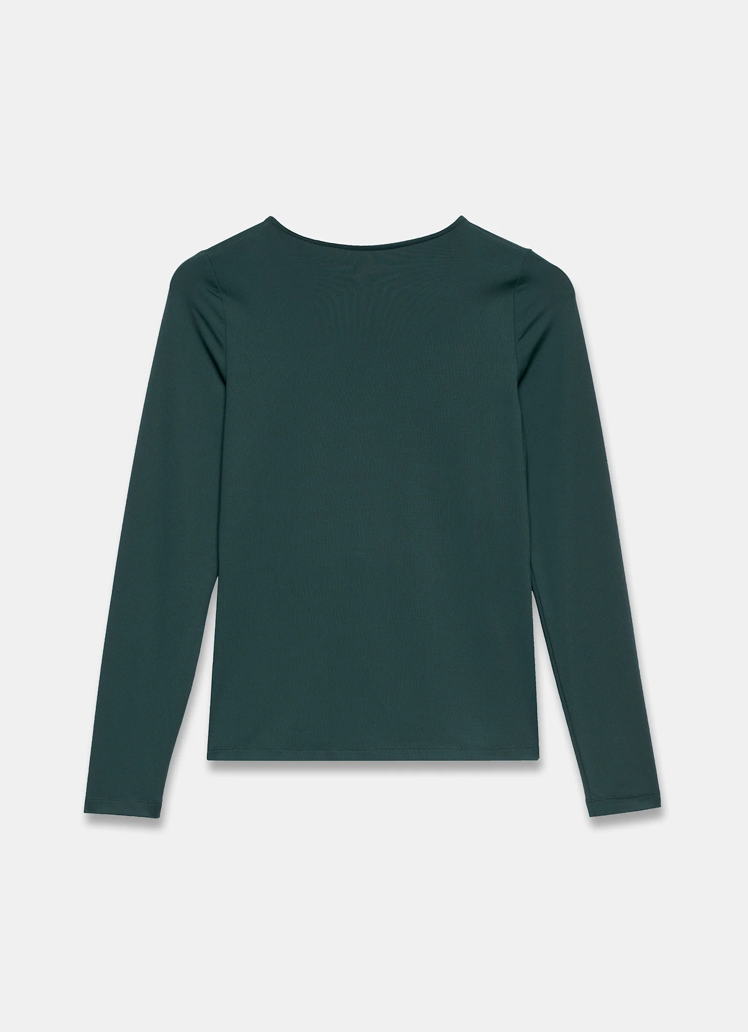 Teal Layering Crew Neck Top - Image 5