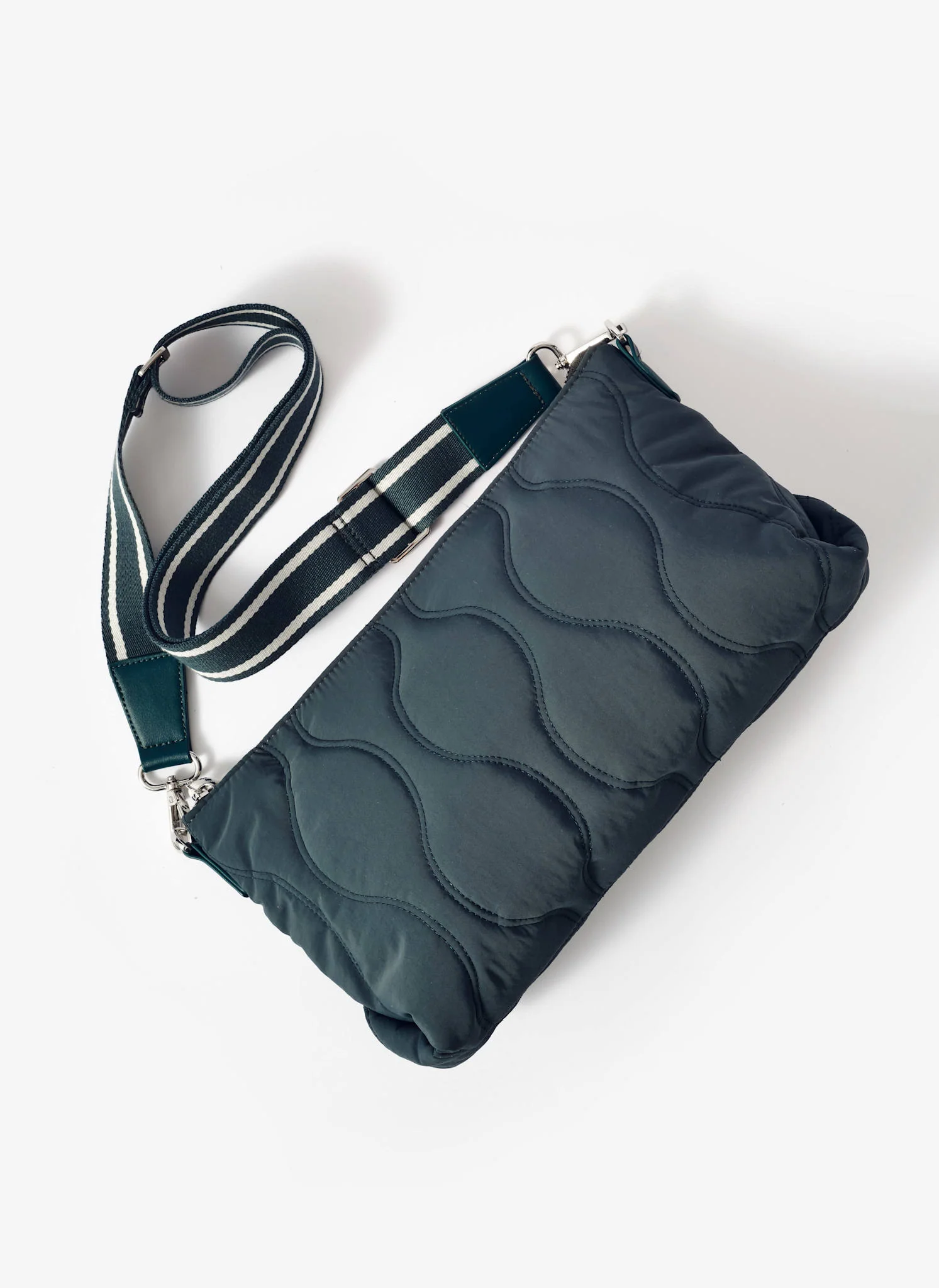 Tia Teal Crossbody Bag - Image 5