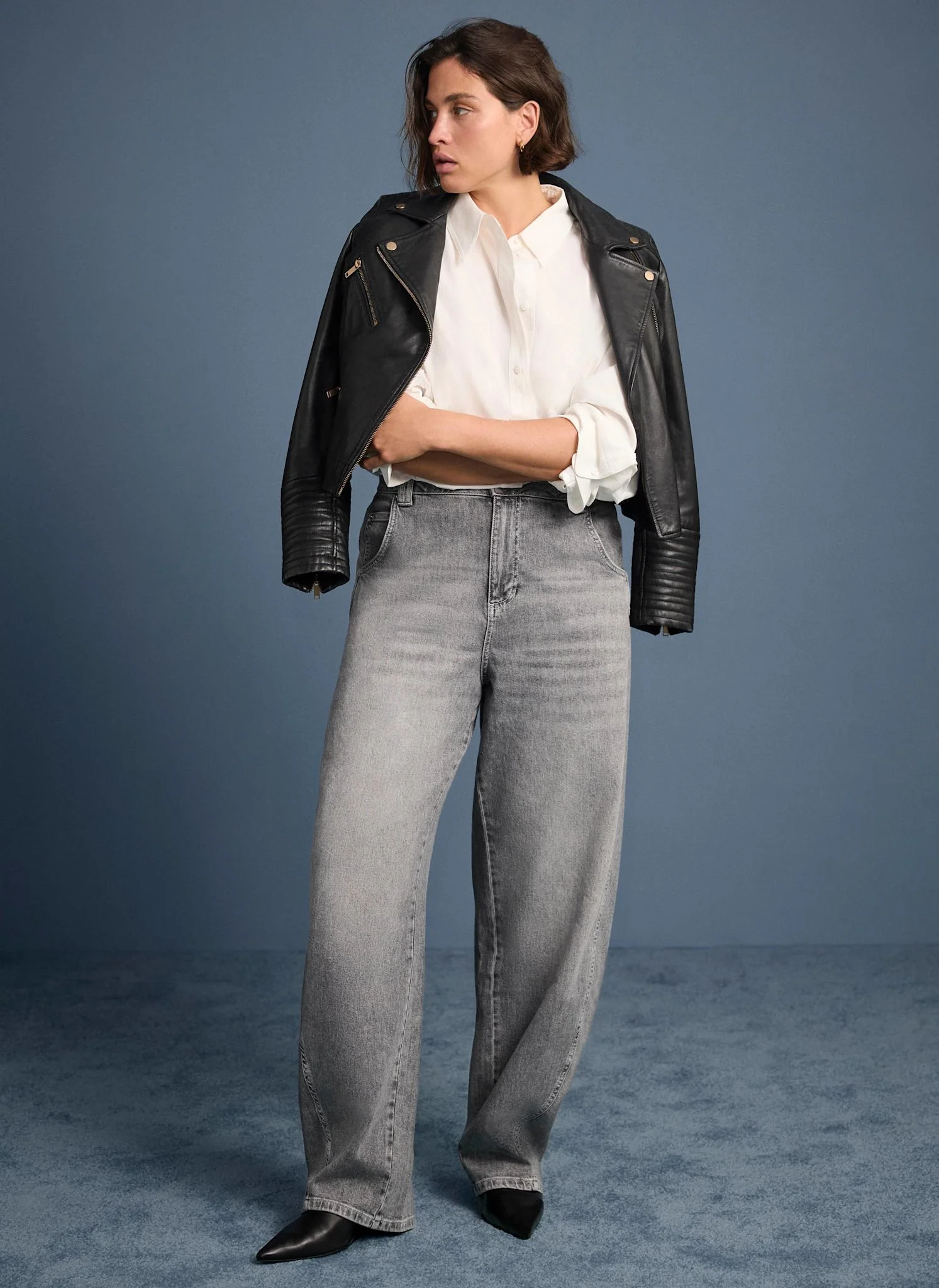 Grey Ultimate Barrel Jeans - Image 3