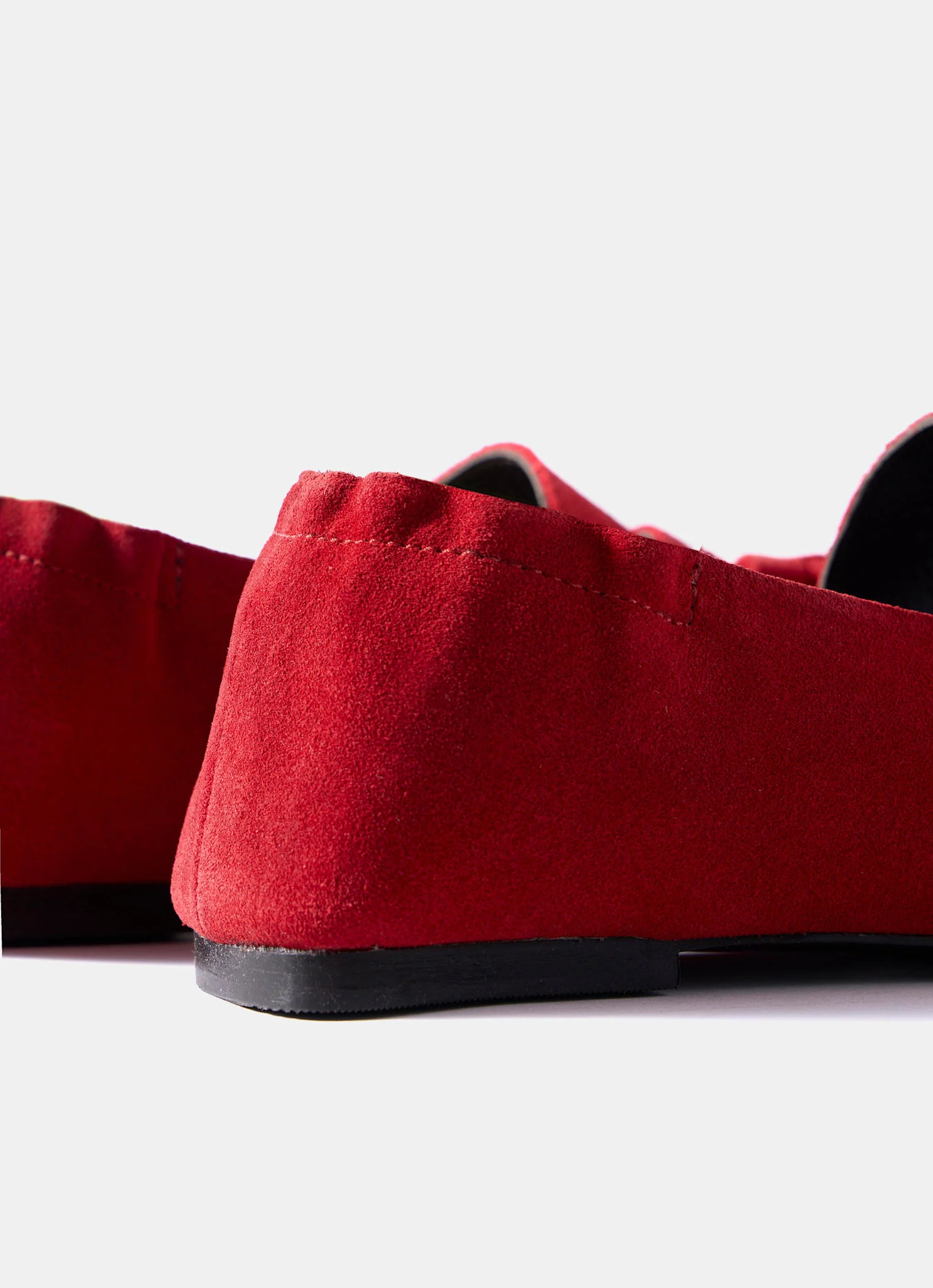 Indie Red Suede Loafers - Image 5