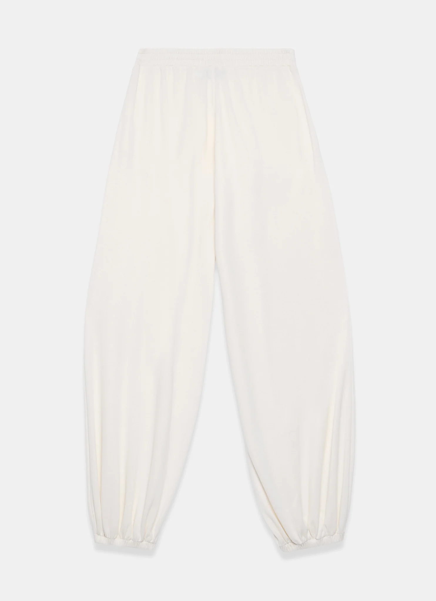 Cream Jersey Balloon Trousers - Image 8