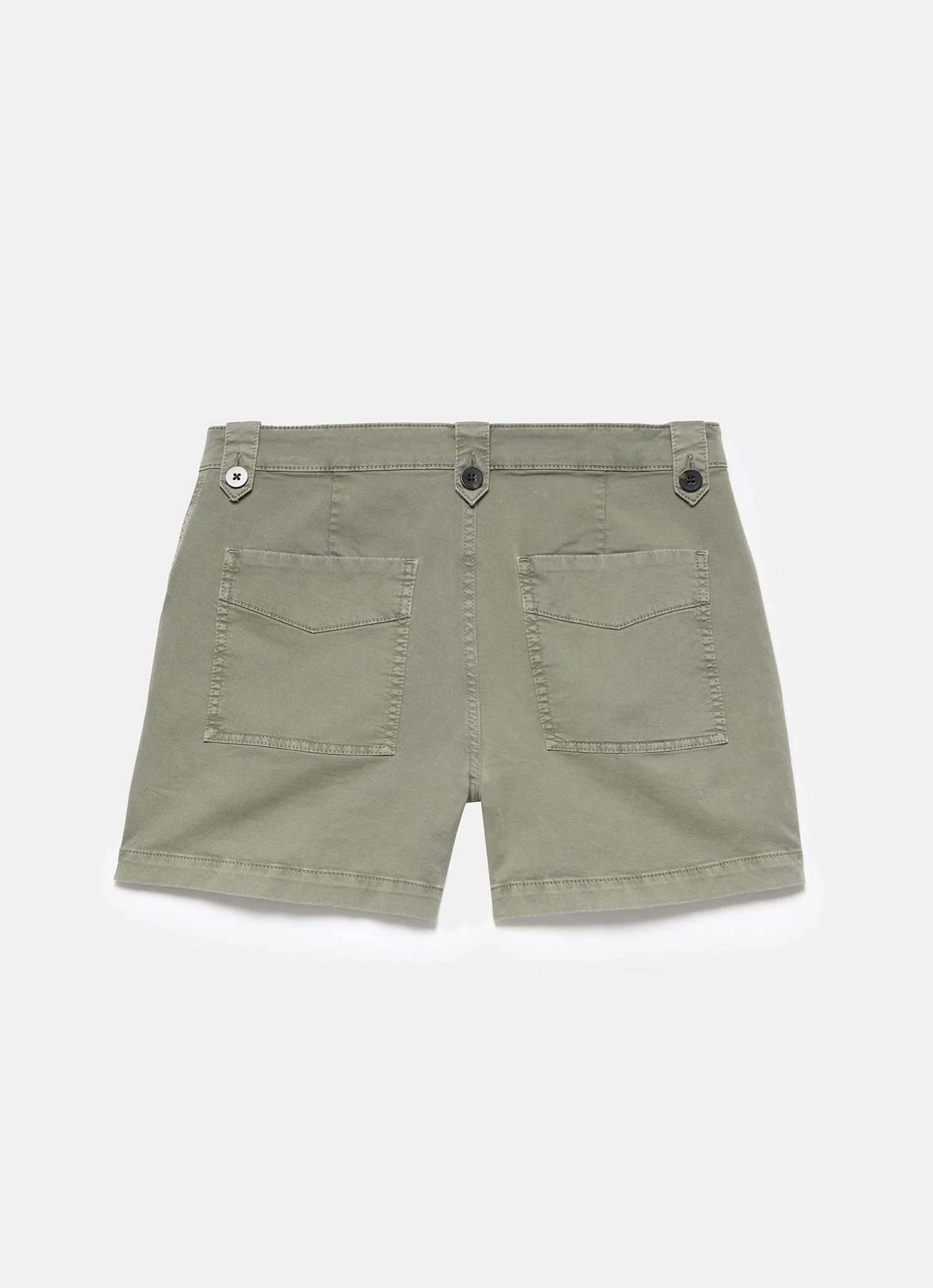 Khaki Utility Shorts - Image 7