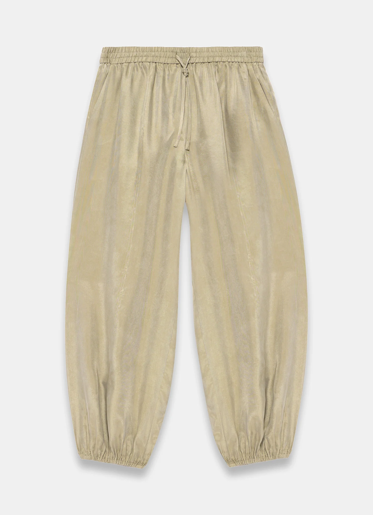 Khaki Balloon Trousers - Image 6