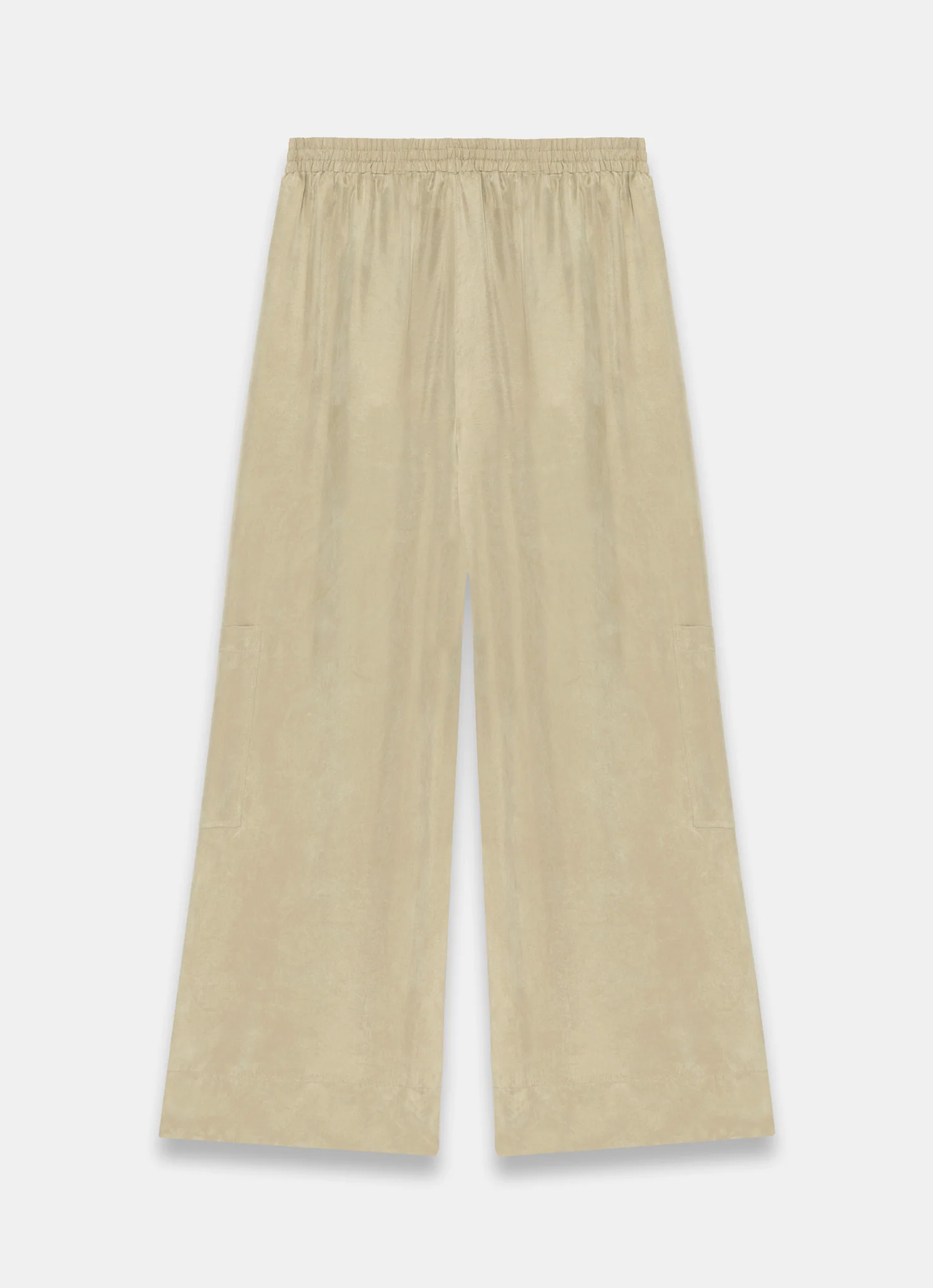 Khaki Utility Wide Leg Trousers - Image 7
