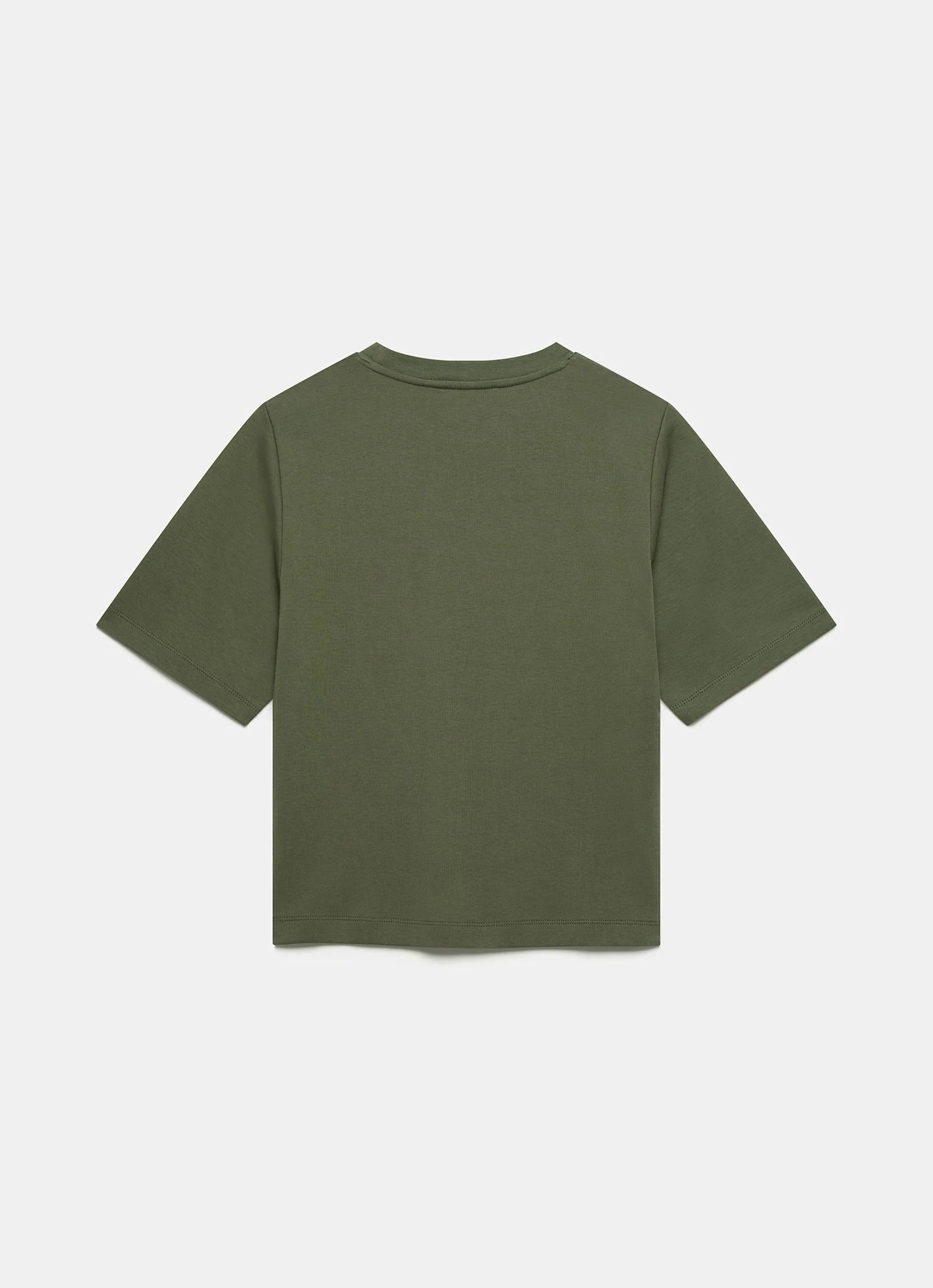 Khaki Ultimate Cotton T-Shirt - Image 6