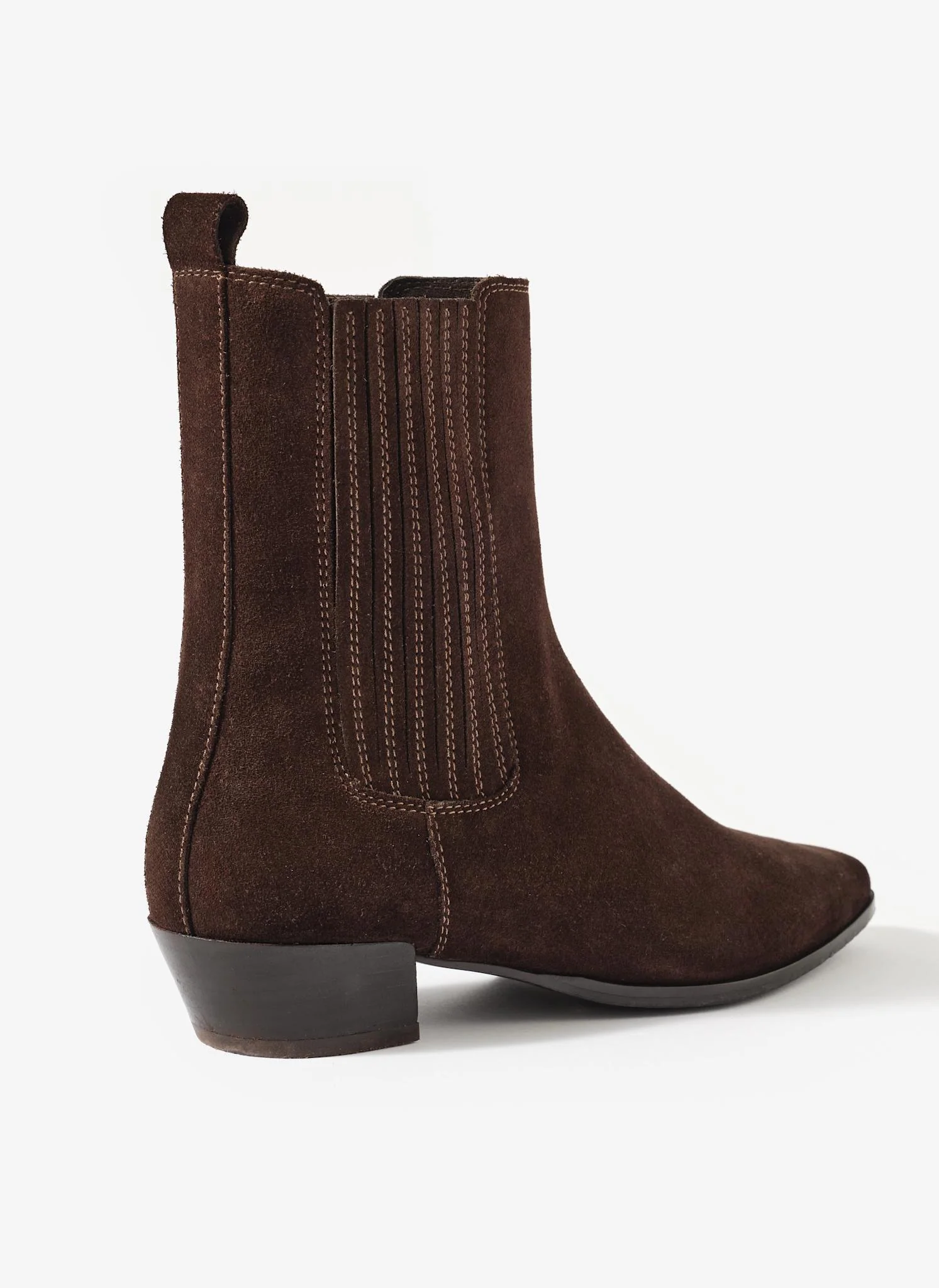 Kirsten Brown Suede Ankle Boots - Image 6