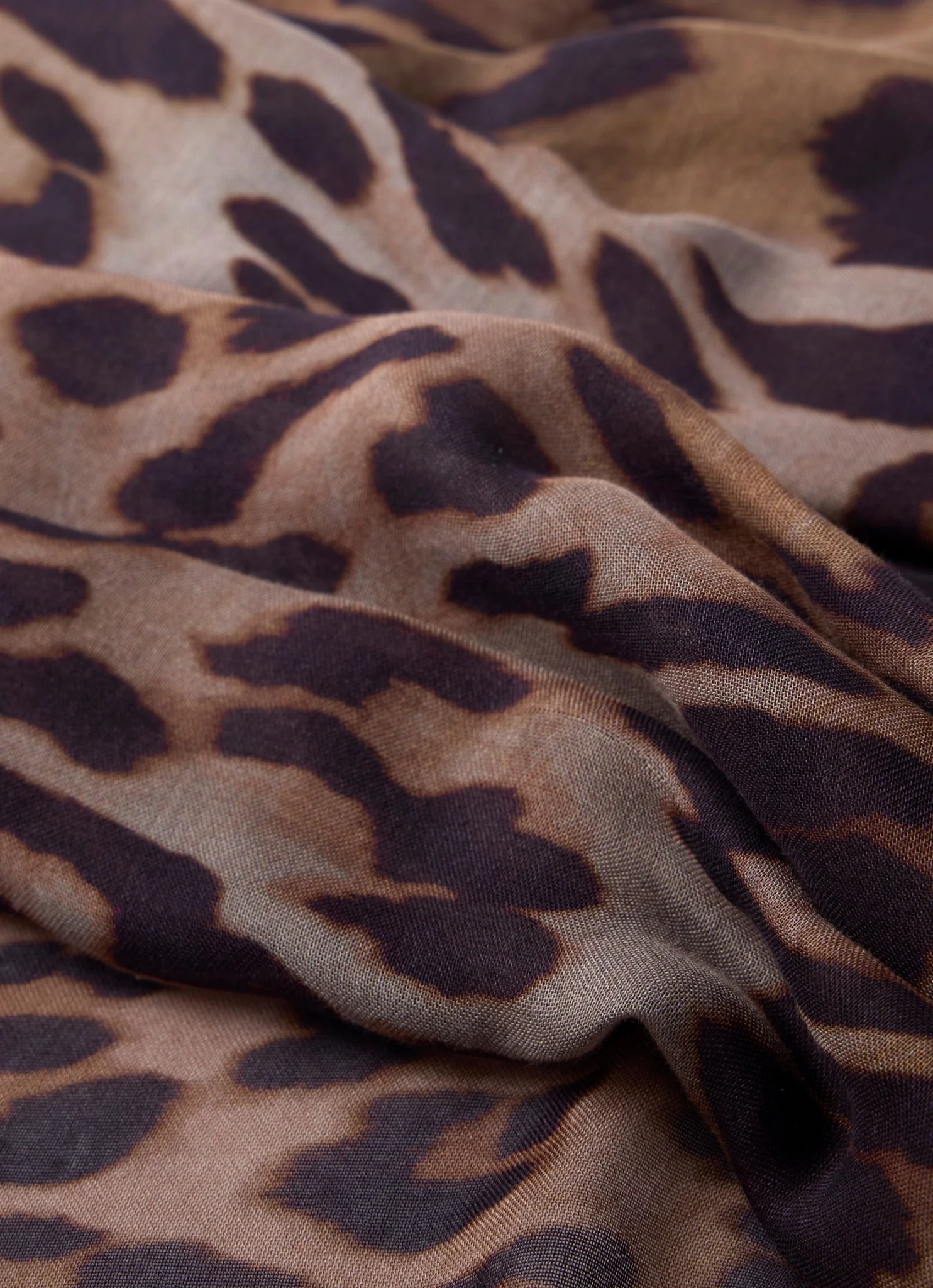 Leopard Print Scarf - Image 4