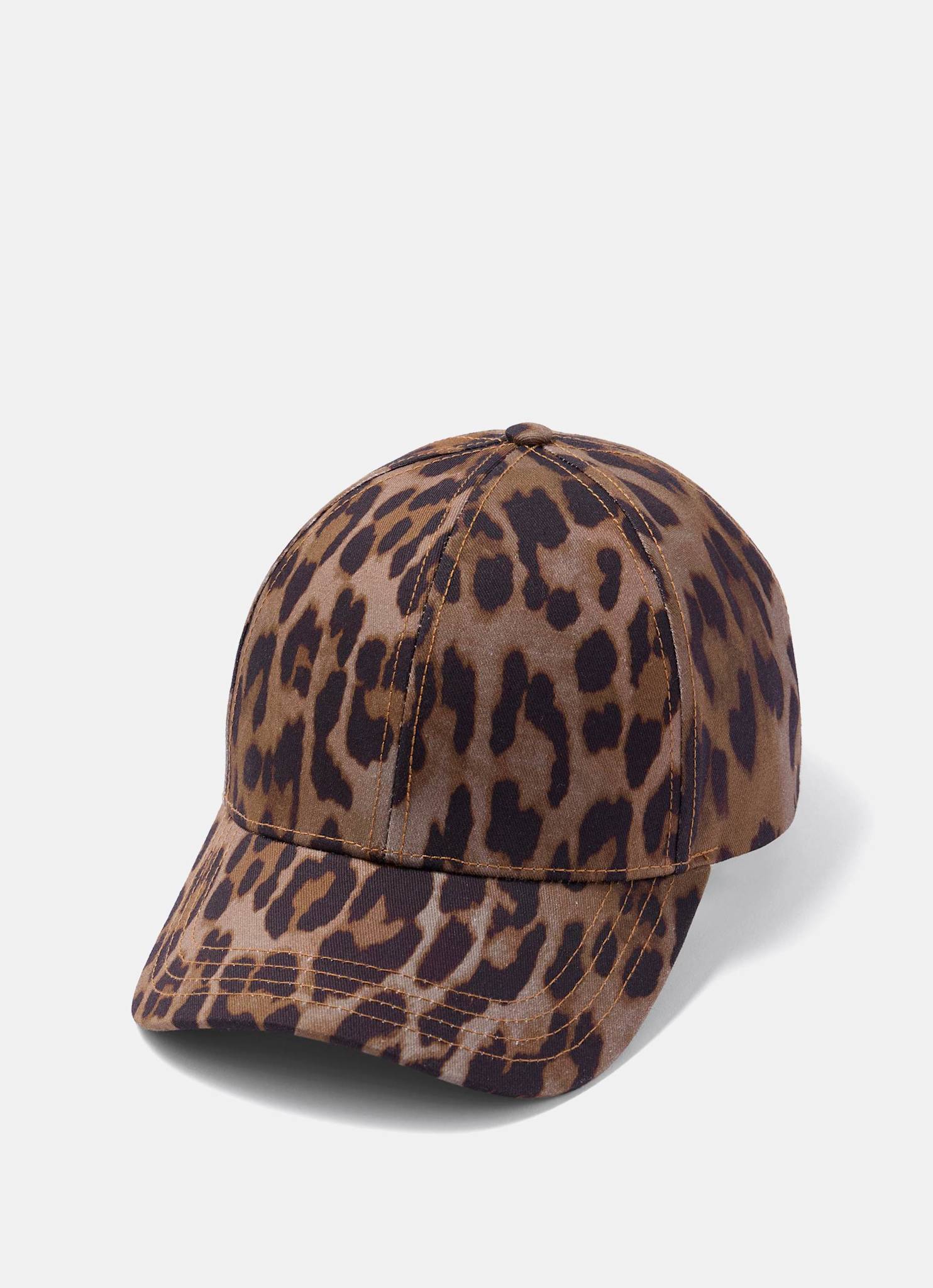 Madison Animal Print Cotton Cap - Image 4