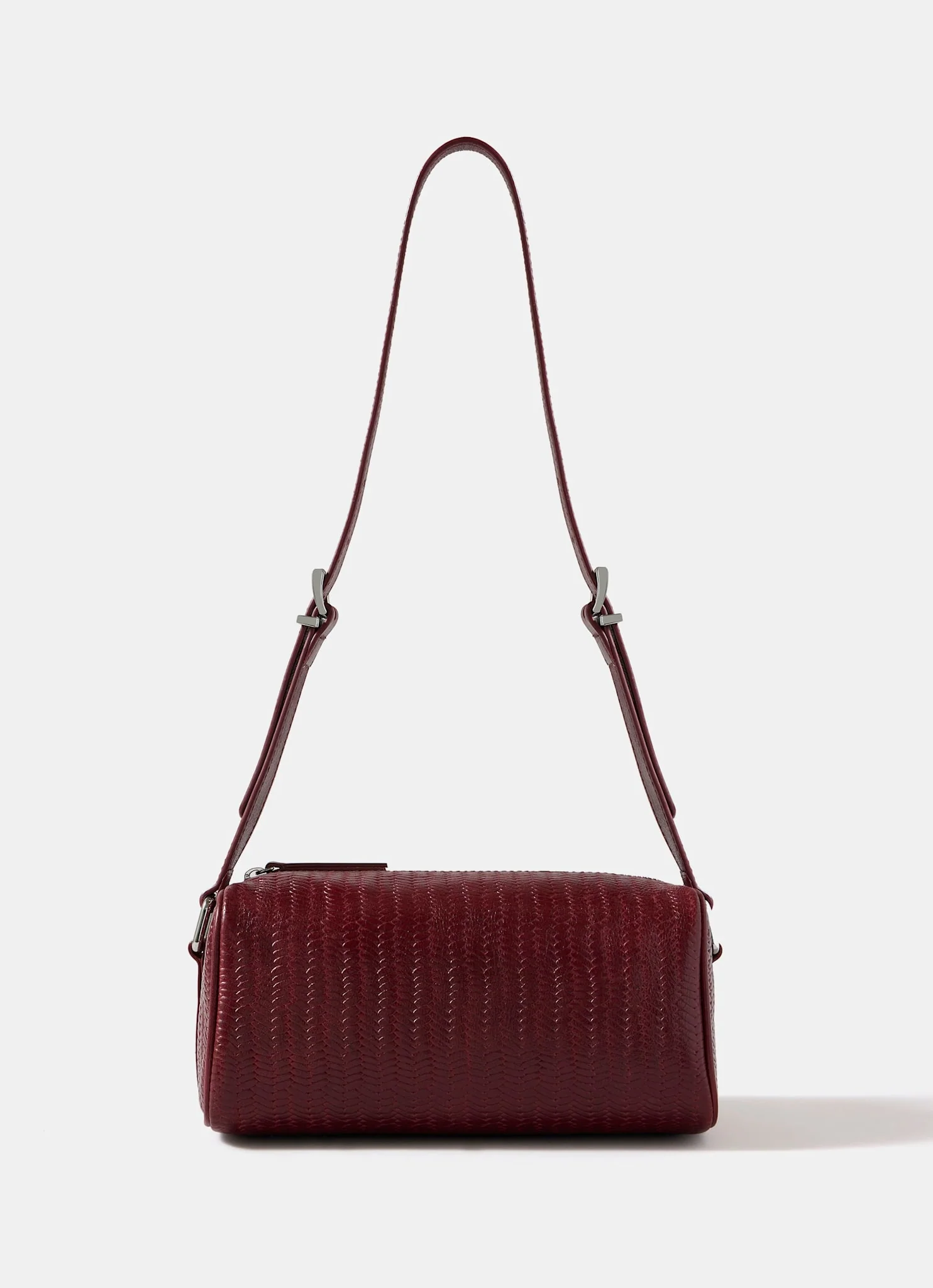 Matilda Red Leather Shoulder Bag - Image 2