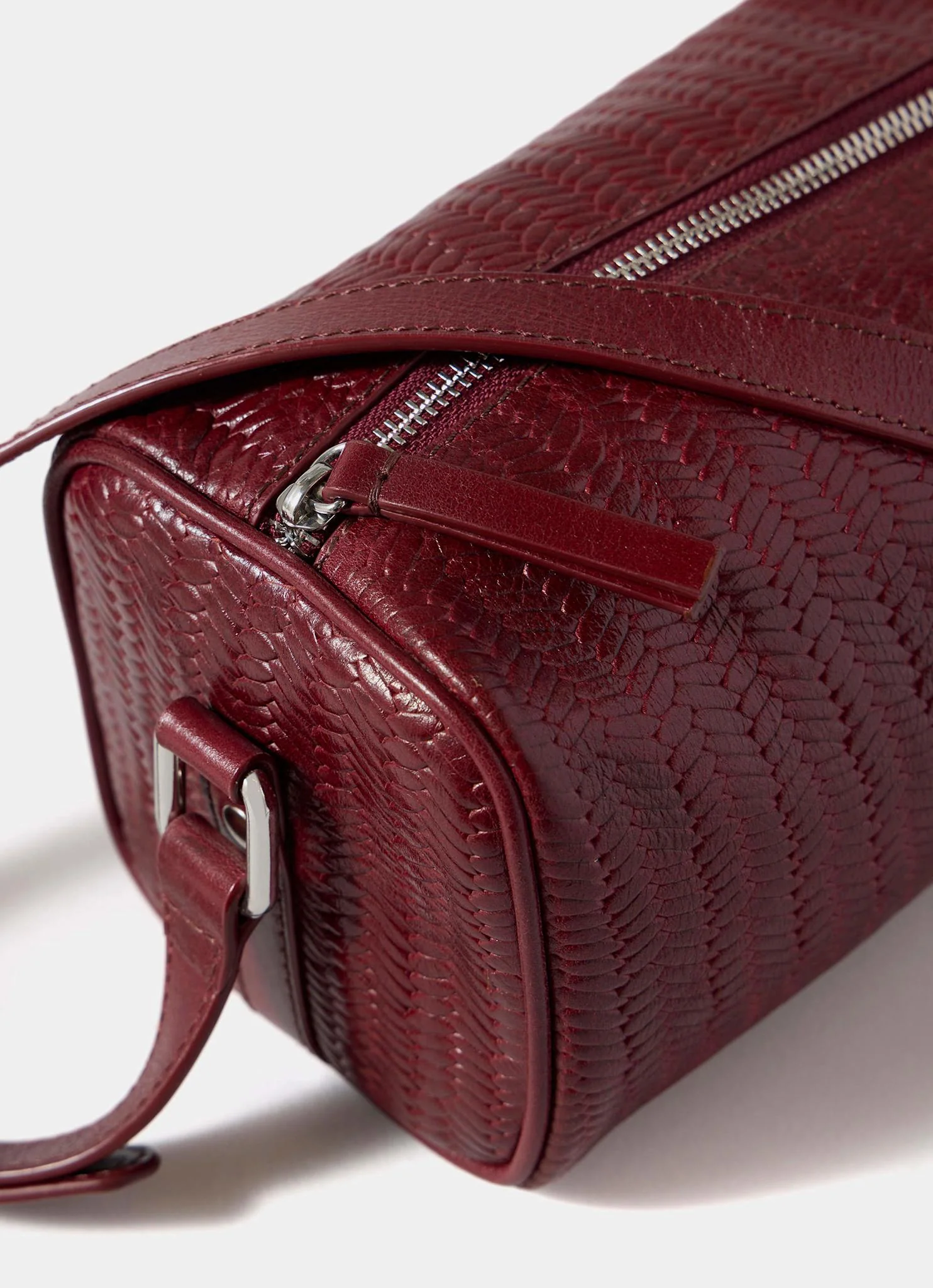 Matilda Red Leather Shoulder Bag - Image 6