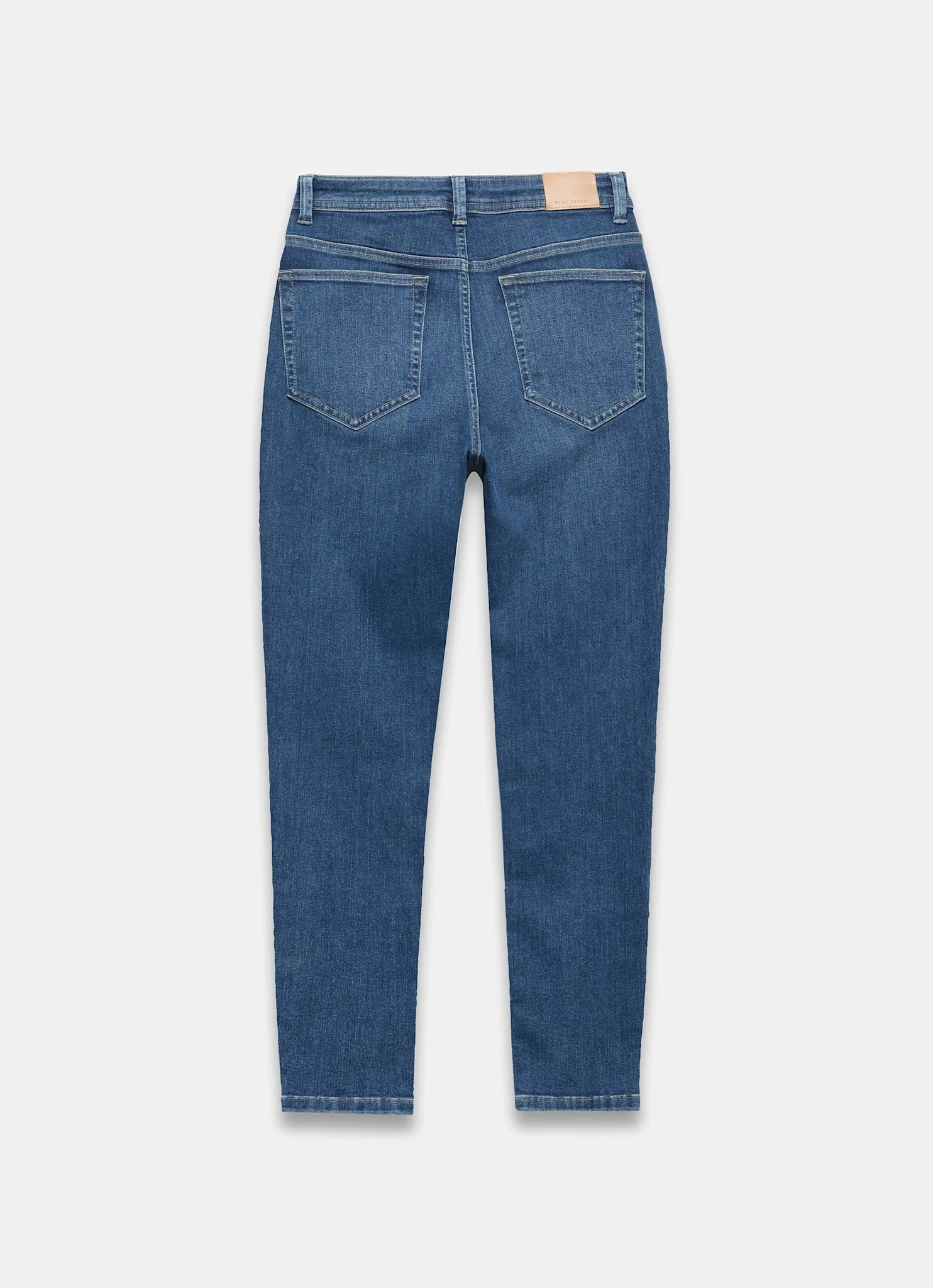 Mid Indigo Sculpting Skinny Jeans - Image 7
