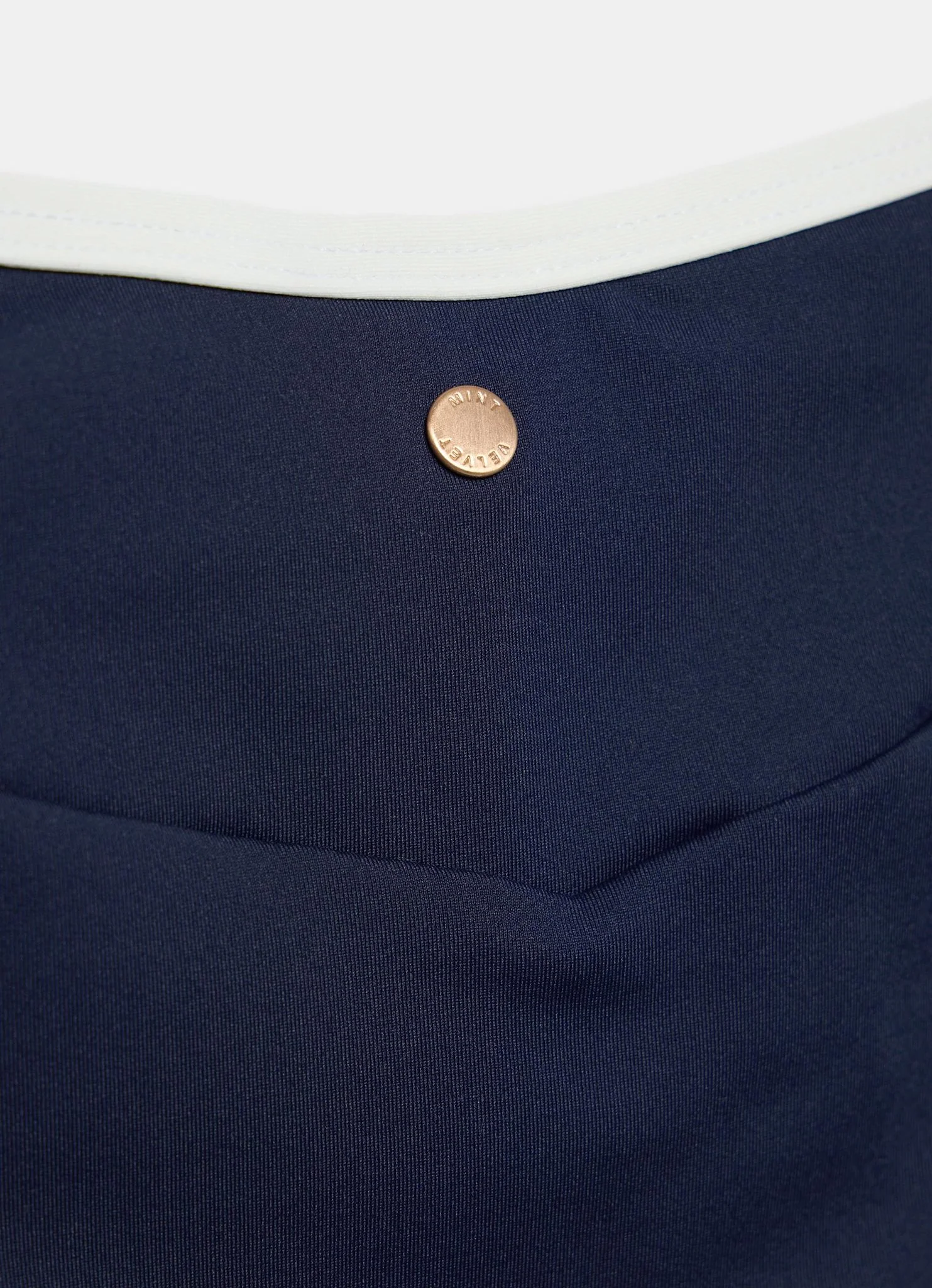 Navy High Leg Bikini Bottoms - Image 7