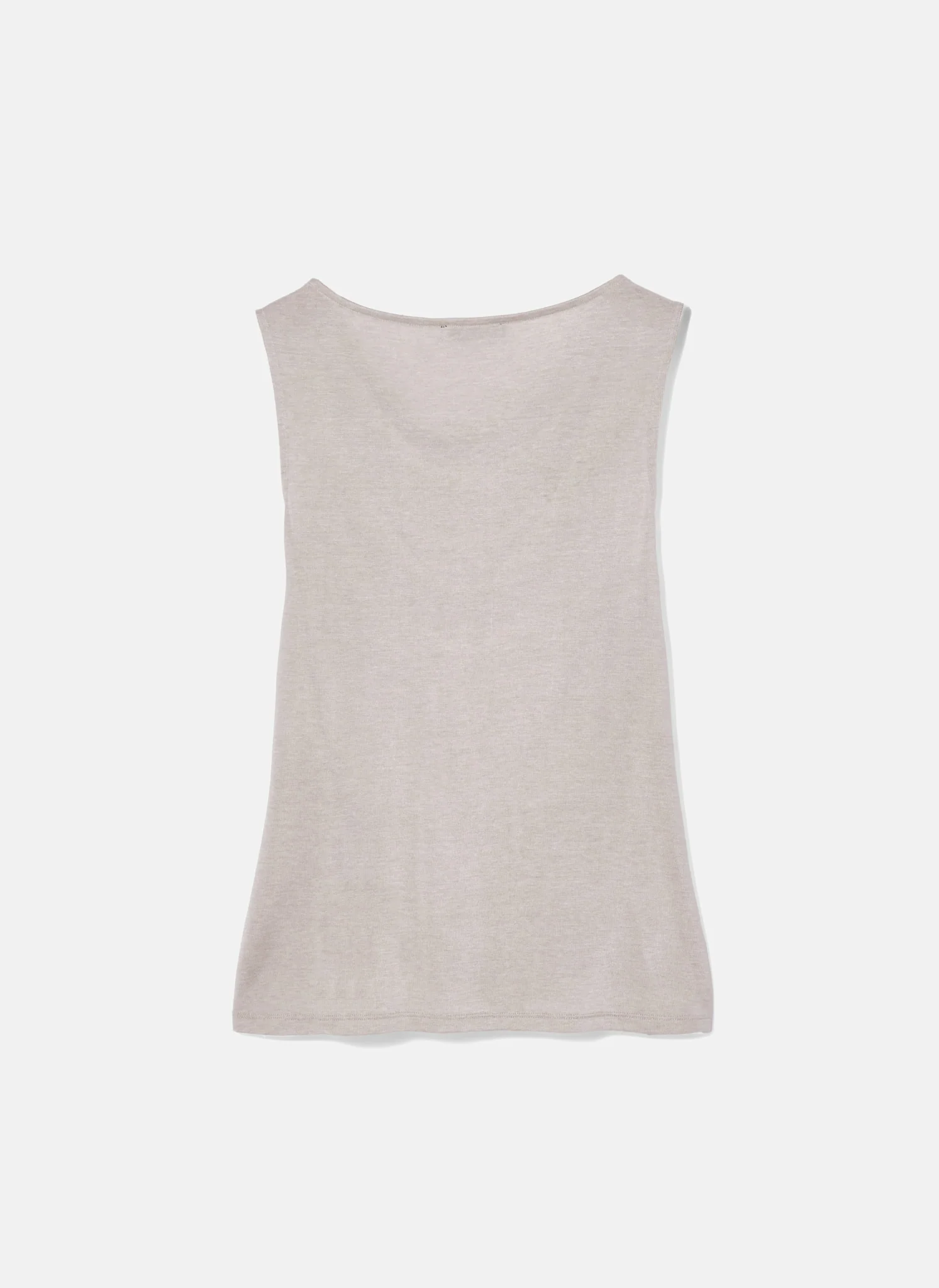 Neutral Drape Neck Top - Image 7