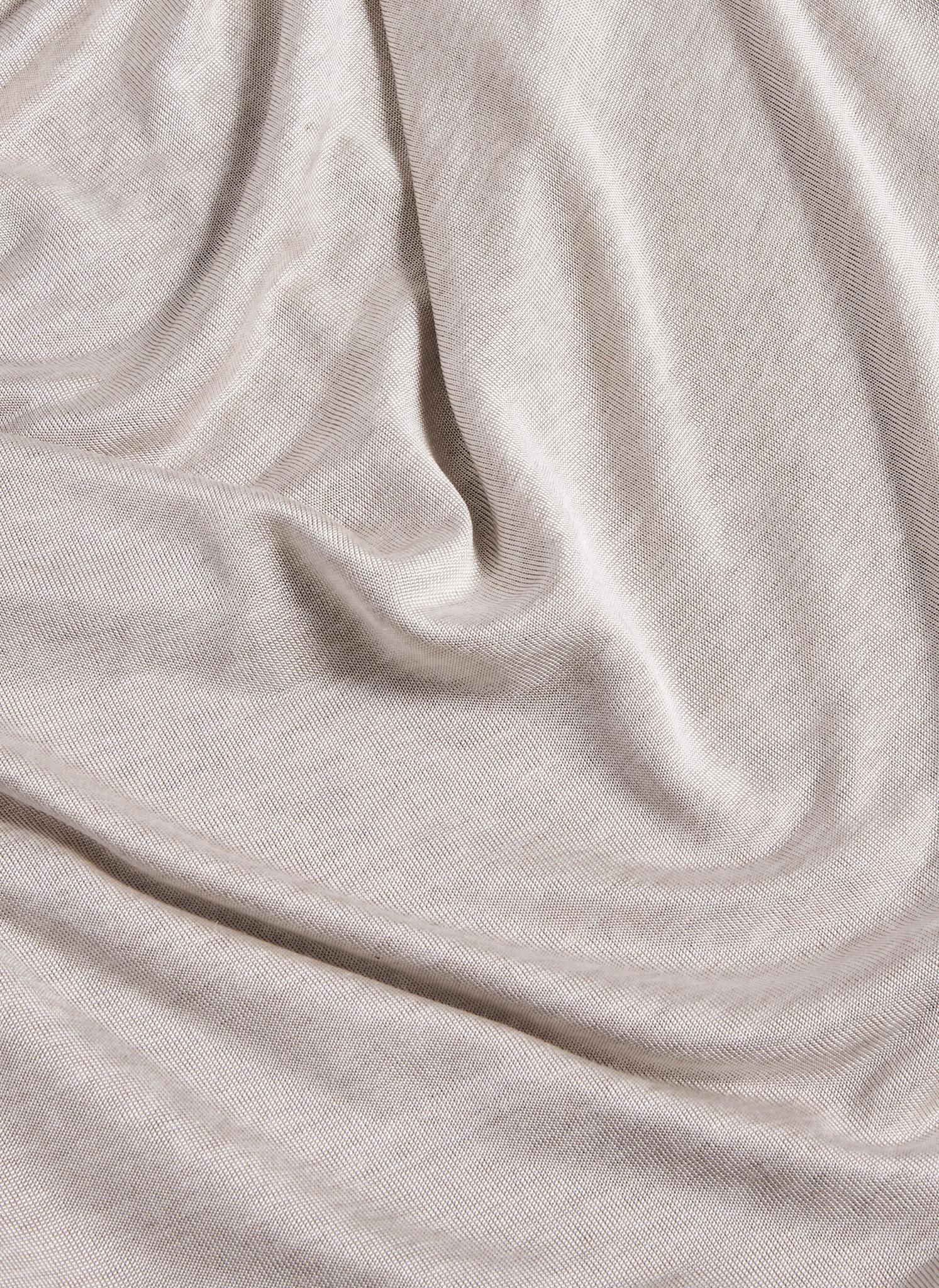 Neutral Drape Neck Top - Image 8