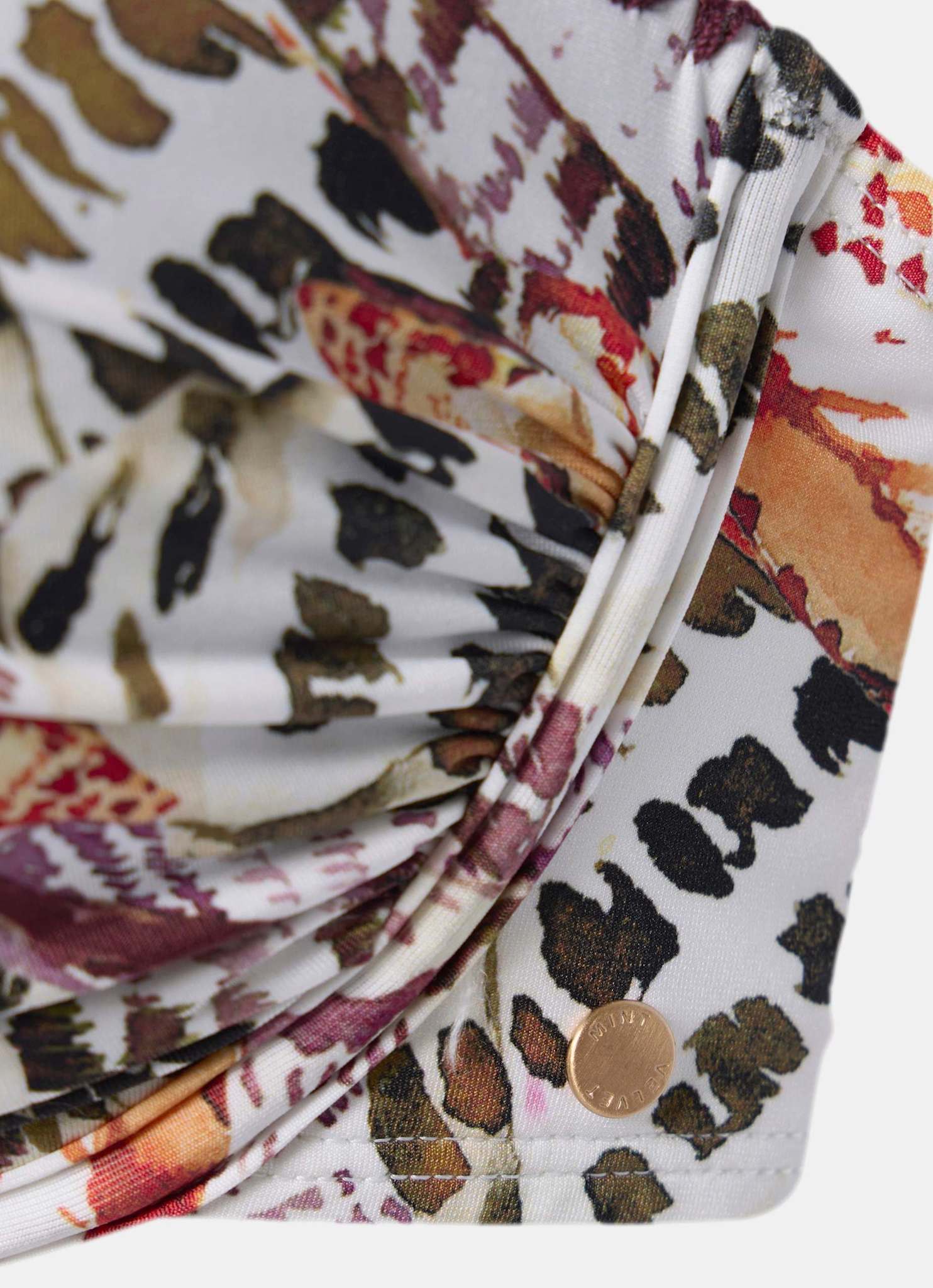 Neutral Printed Underwired Bikini Top - Image 8