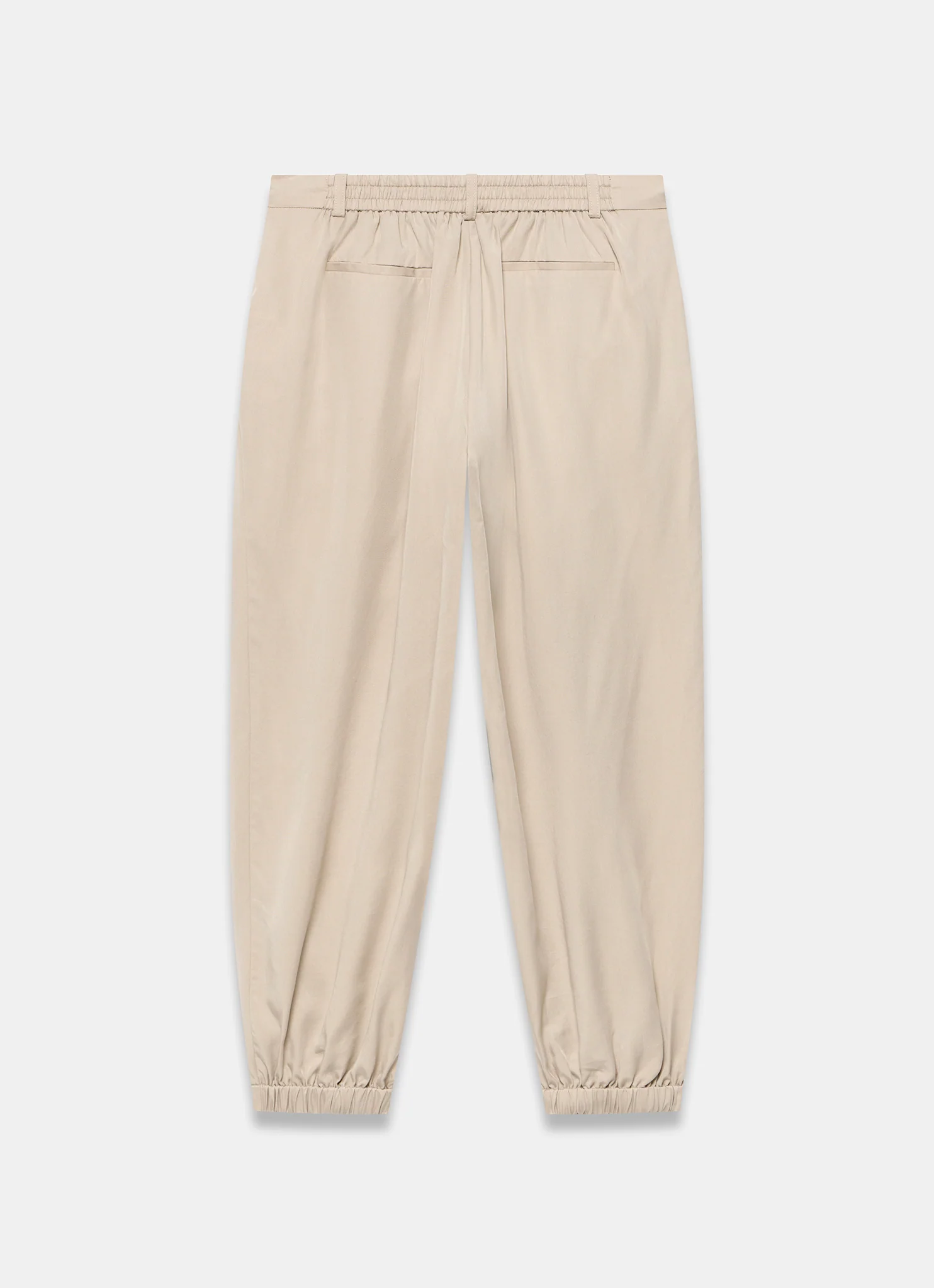 Neutral Tapered Balloon Trousers - Image 8