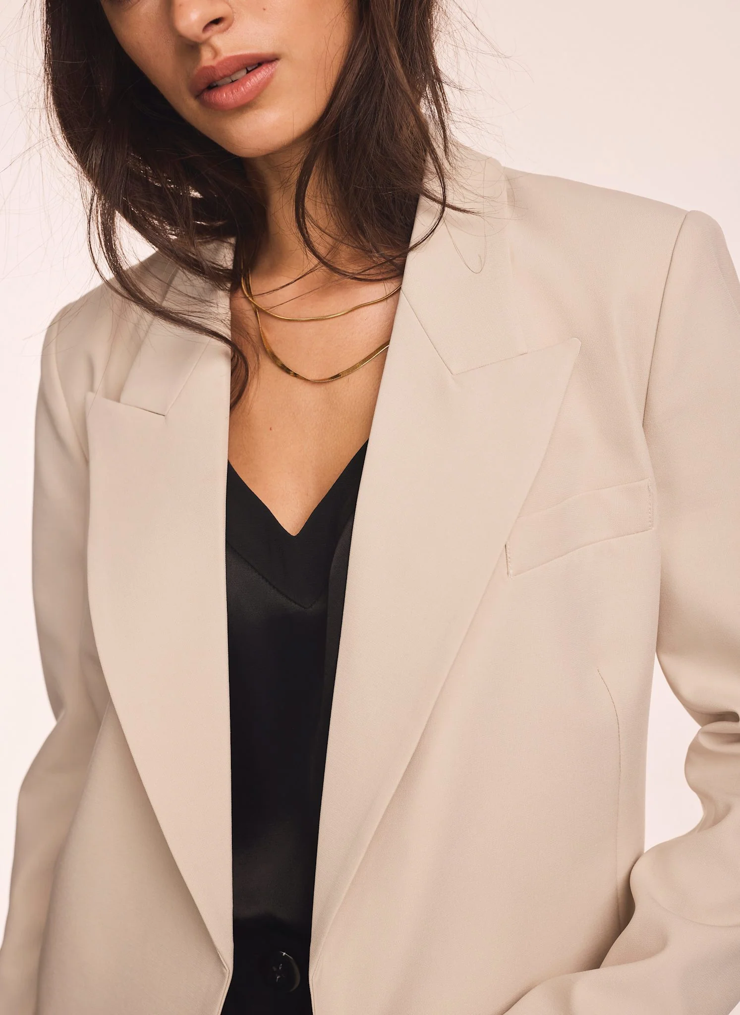 Neutral Longline Blazer - Image 4