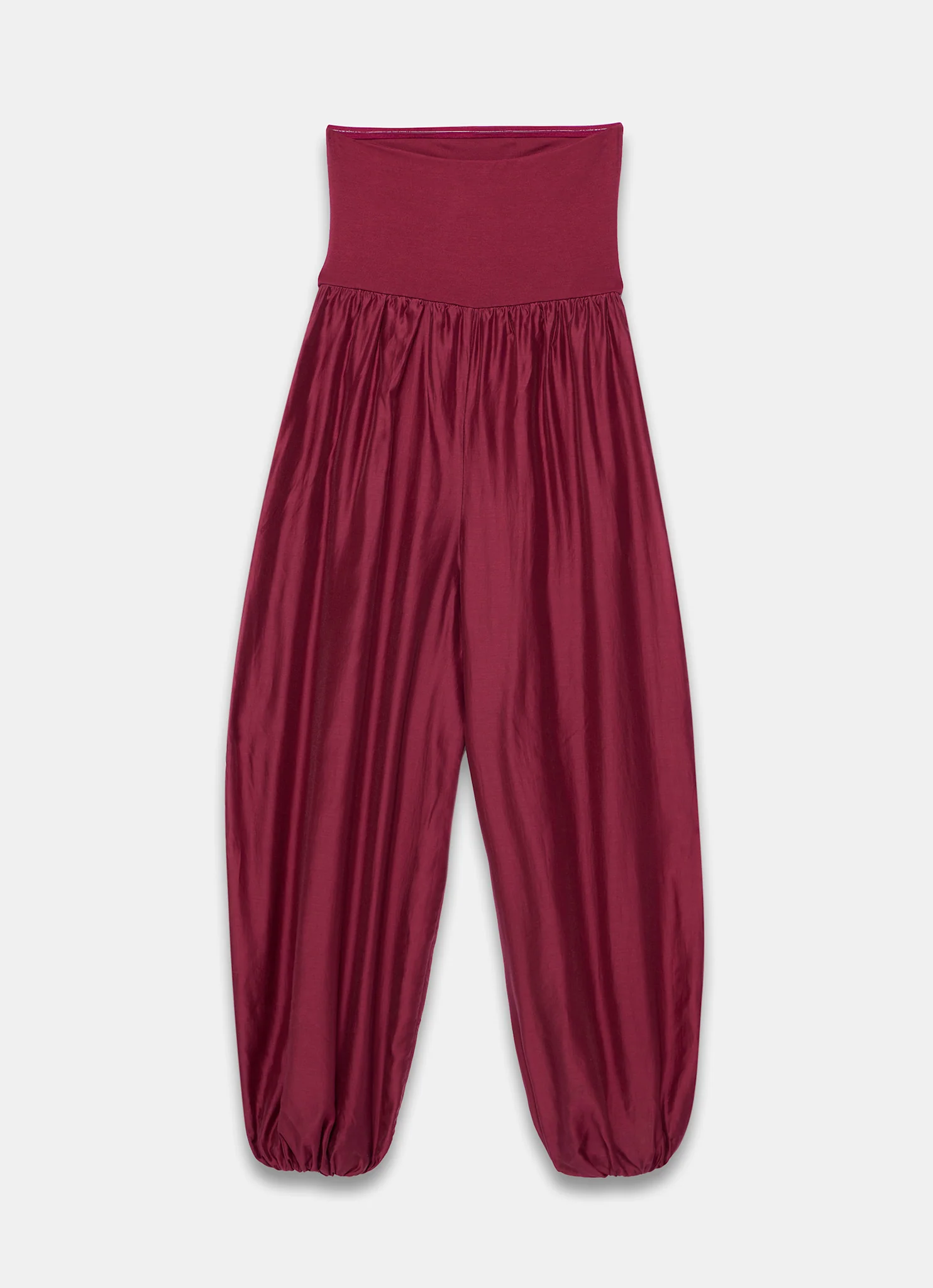 Red Bandeau Balloon Jumpsuit - Image 6