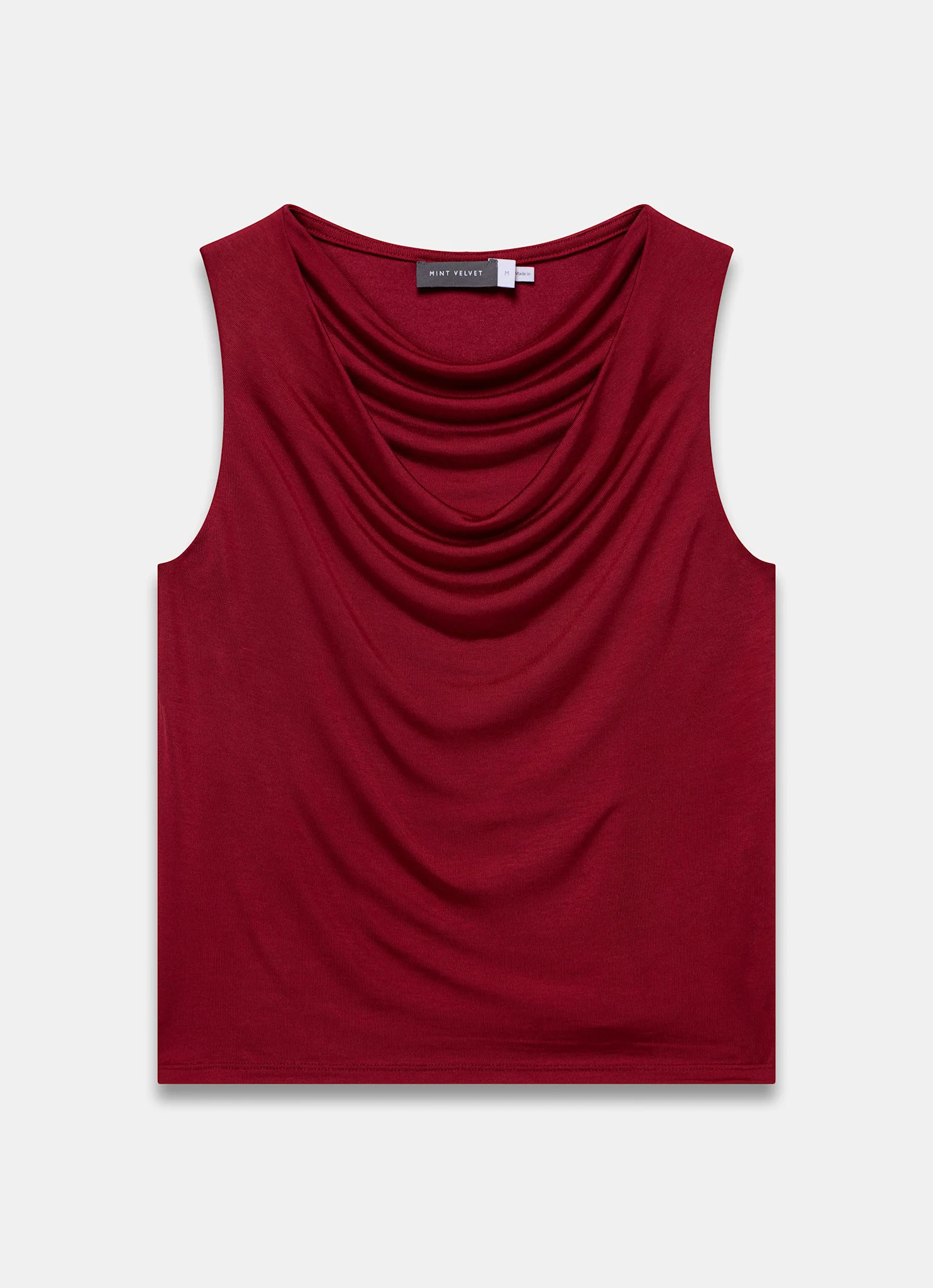 Red Draped Top - Image 6