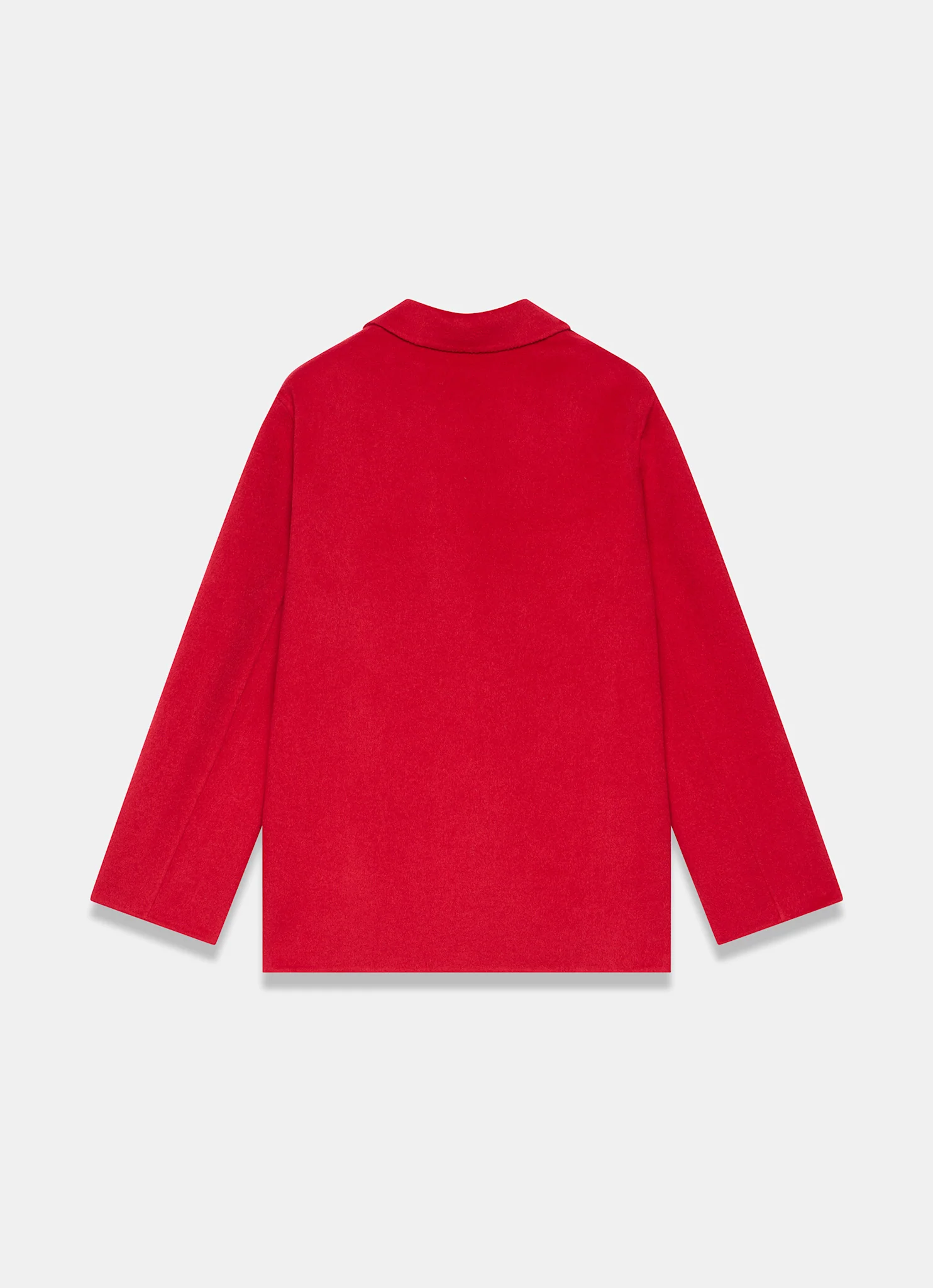 Red Single Breasted Hand Finished Blazer - Image 8