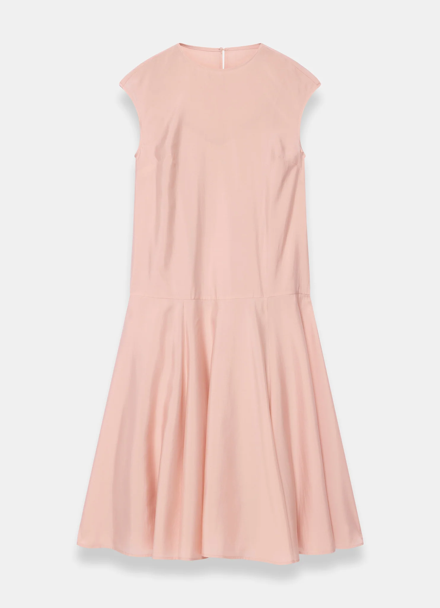 Pink Full Hem Midi Dress - Image 7
