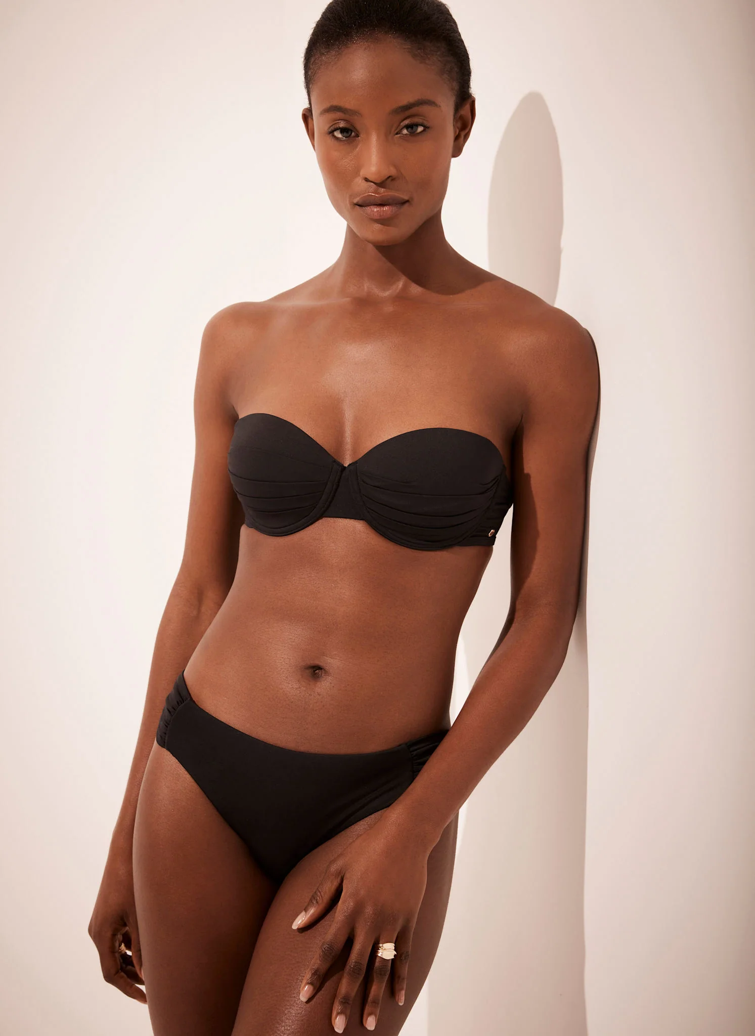 Ruched Side Bikini Bottom - Image 3